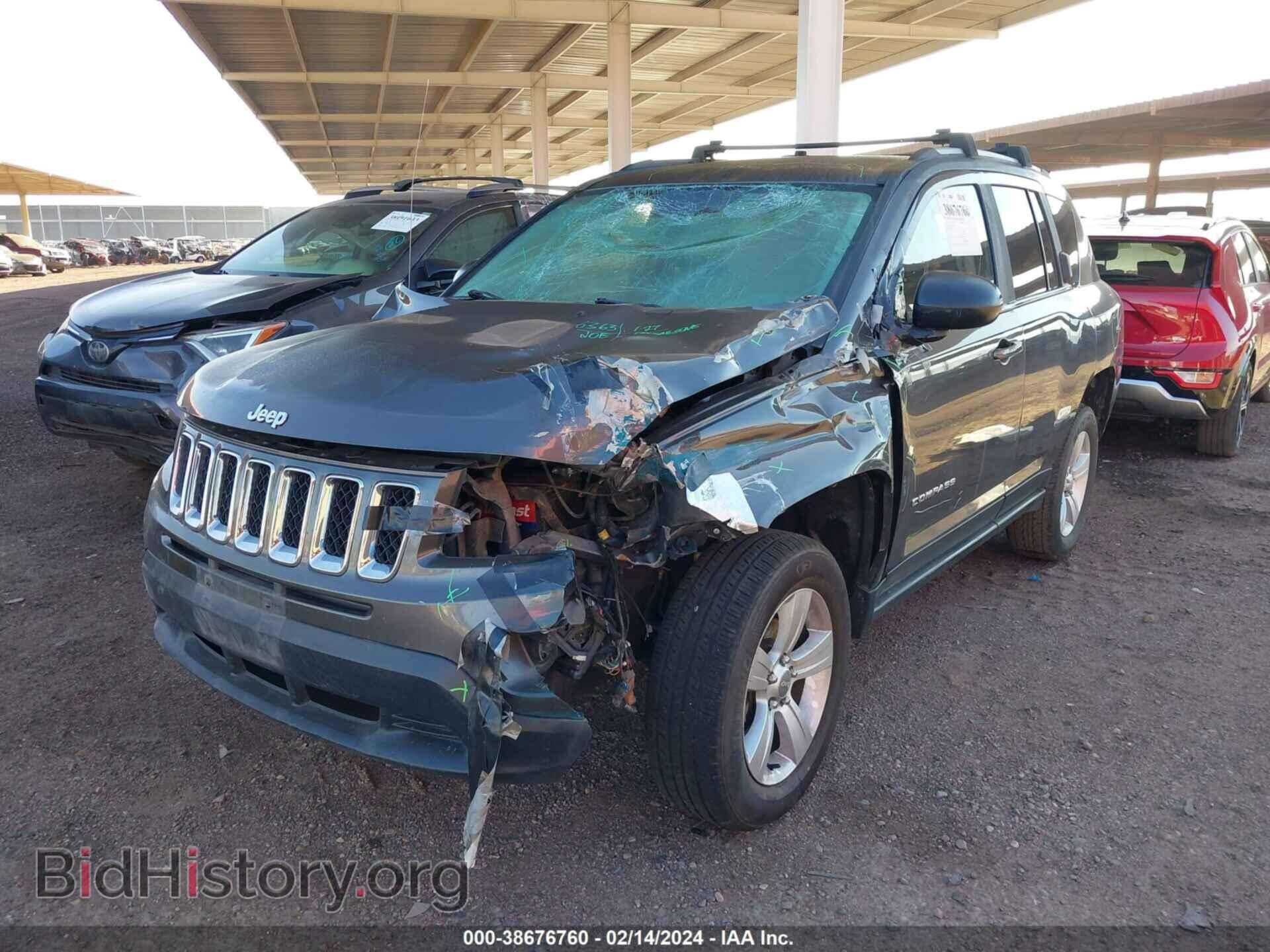 2015 JEEP COMPASS - VIN: 1C4NJDBB1FD332085 - Фото 2