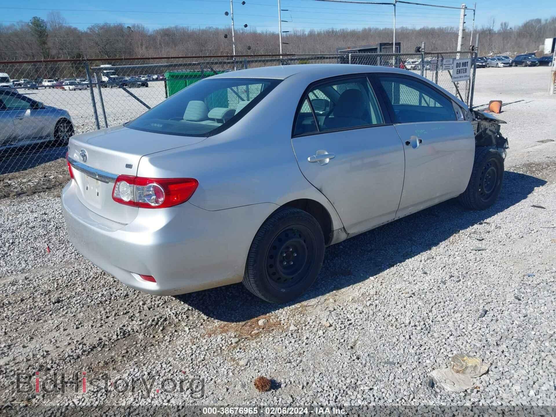 2012 TOYOTA COROLLA - VIN: 5YFBU4EE6CP059458 - Фото 4