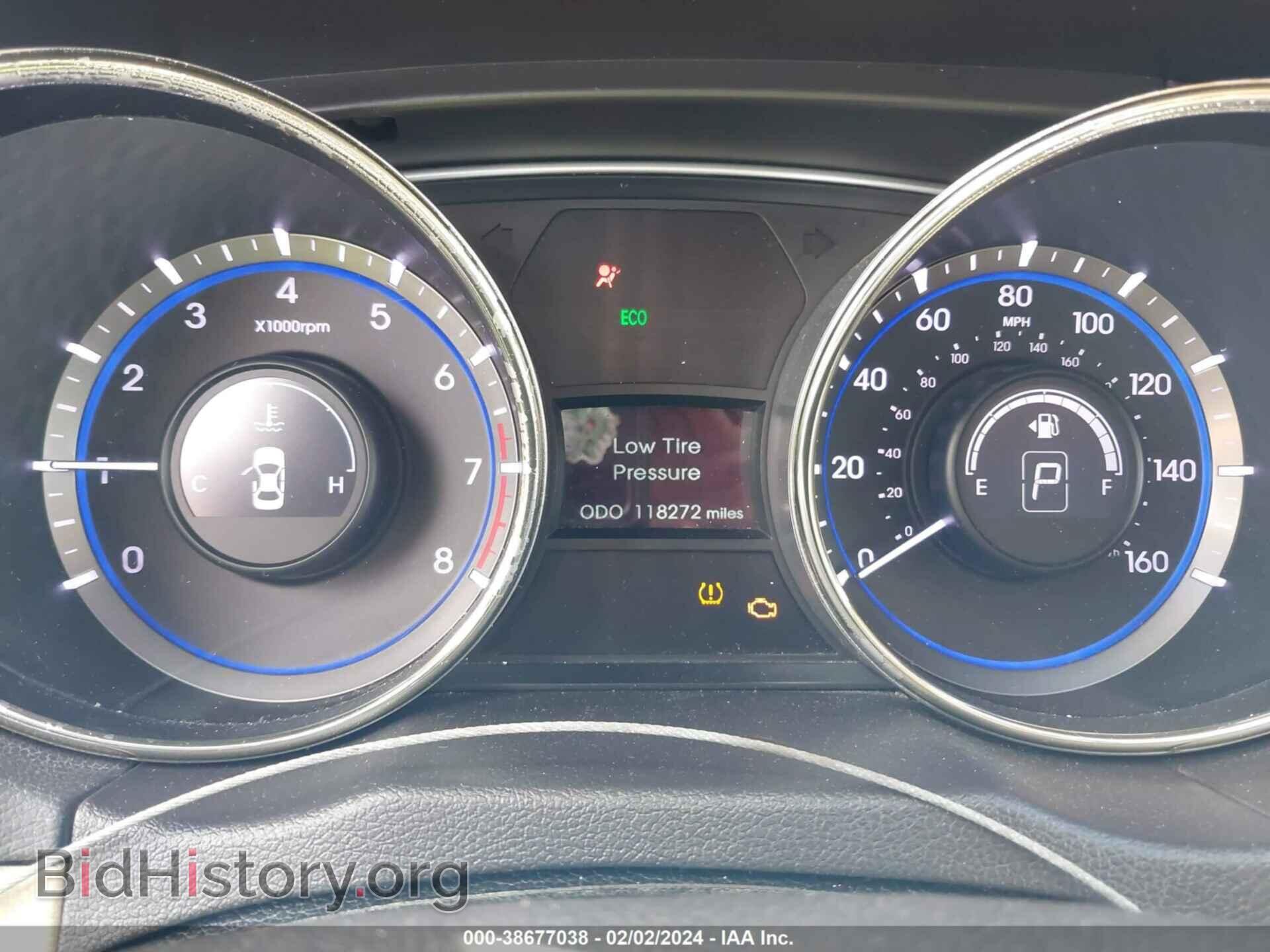 2012 HYUNDAI SONATA - VIN: 5NPEB4AC5CH319272 - Photo 7
