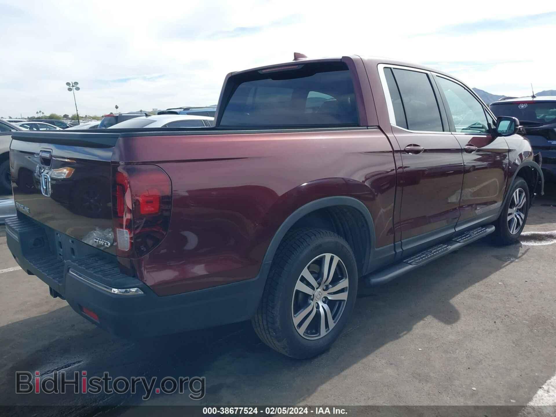 2017 HONDA RIDGELINE - VIN: 5FPYK3F4XHB037599 - Фото 4