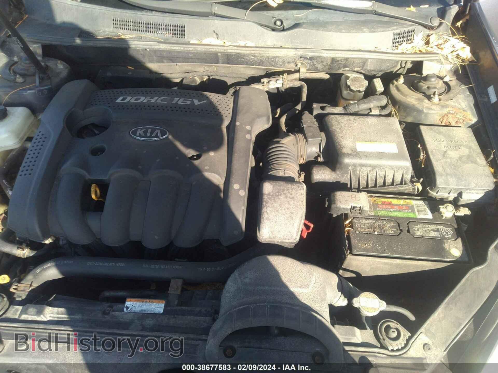 2008 KIA OPTIMA - VIN: KNAGE123785184555 - Фото 10