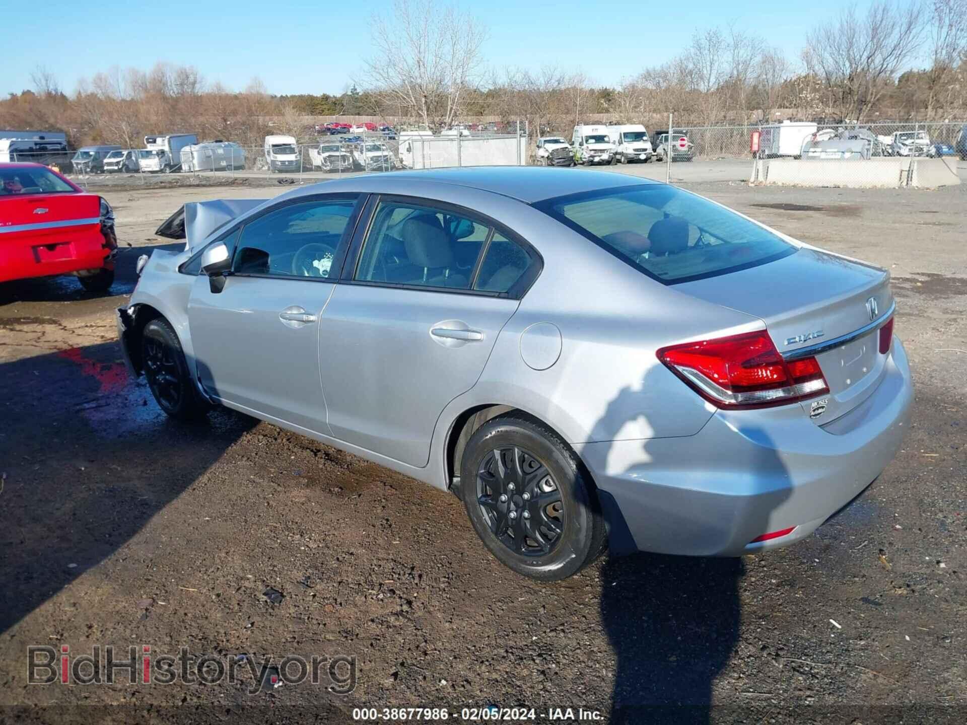 2013 HONDA CIVIC - VIN: 19XFB2F56DE039210 - Фото 3
