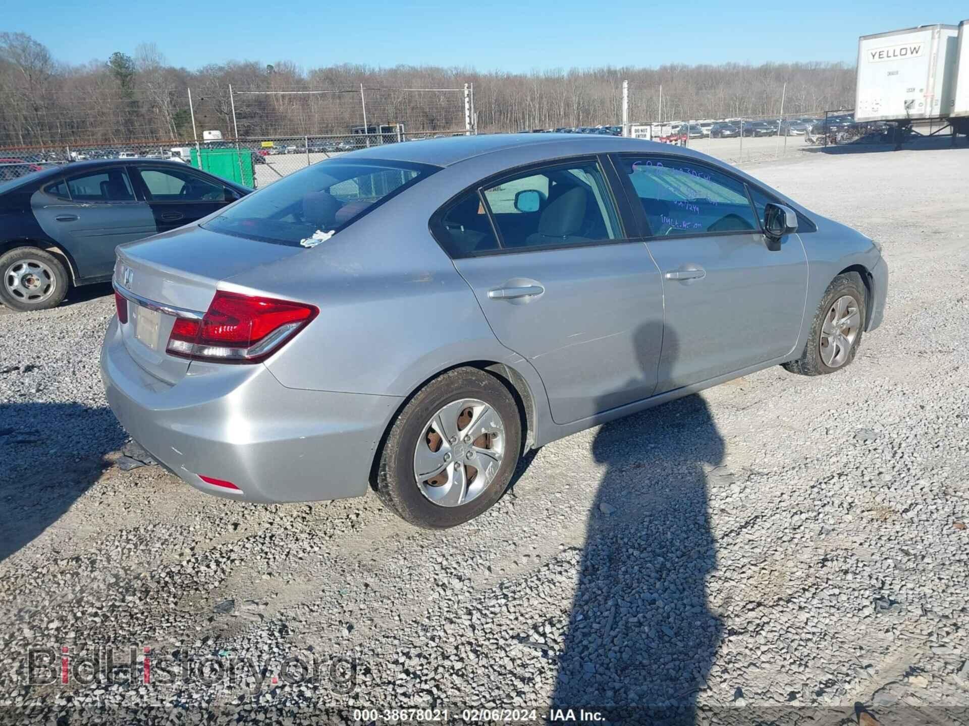 2013 HONDA CIVIC - VIN: 19XFB2F57DE027373 - Фото 4