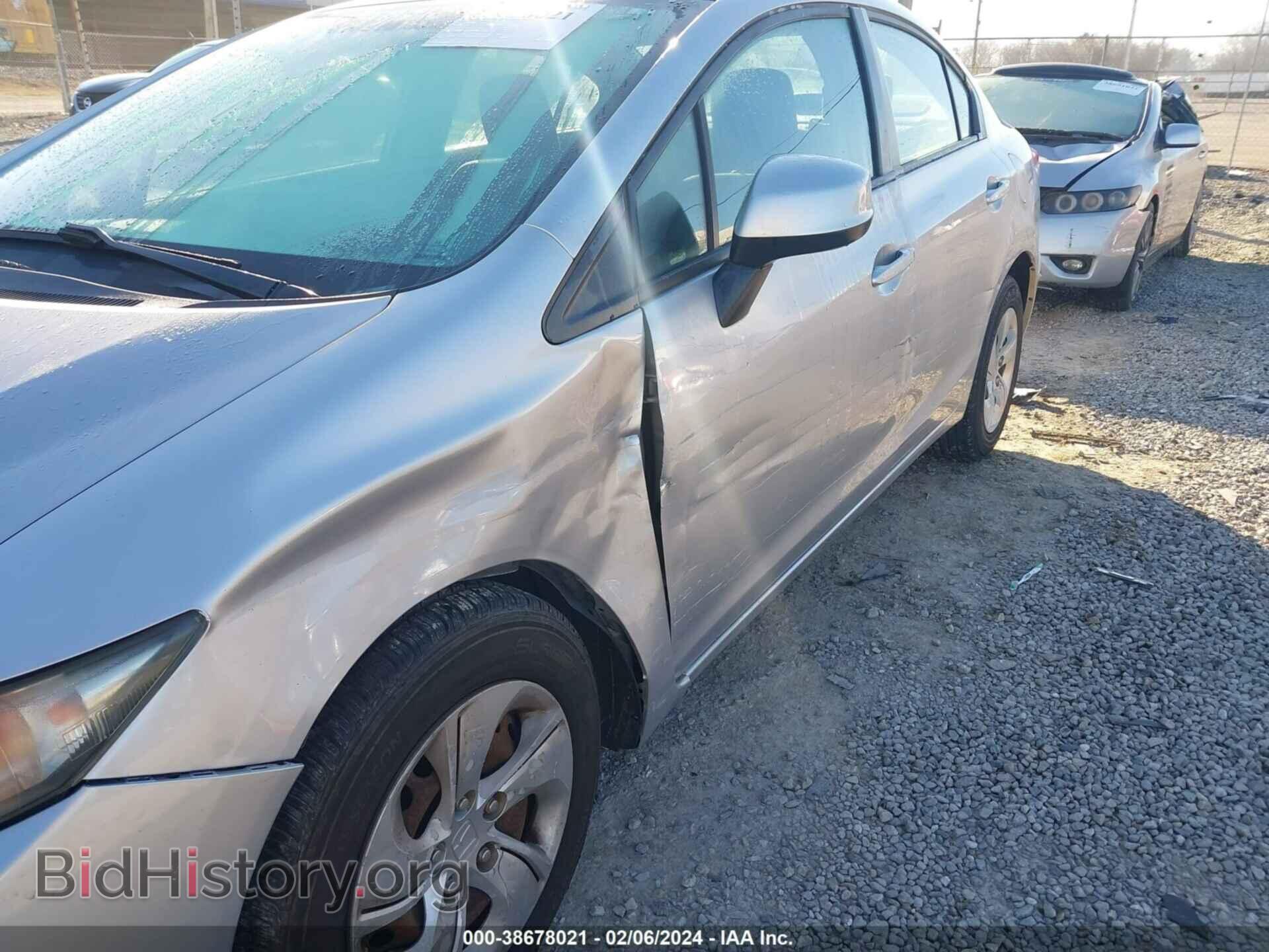 2013 HONDA CIVIC - VIN: 19XFB2F57DE027373 - Фото 6
