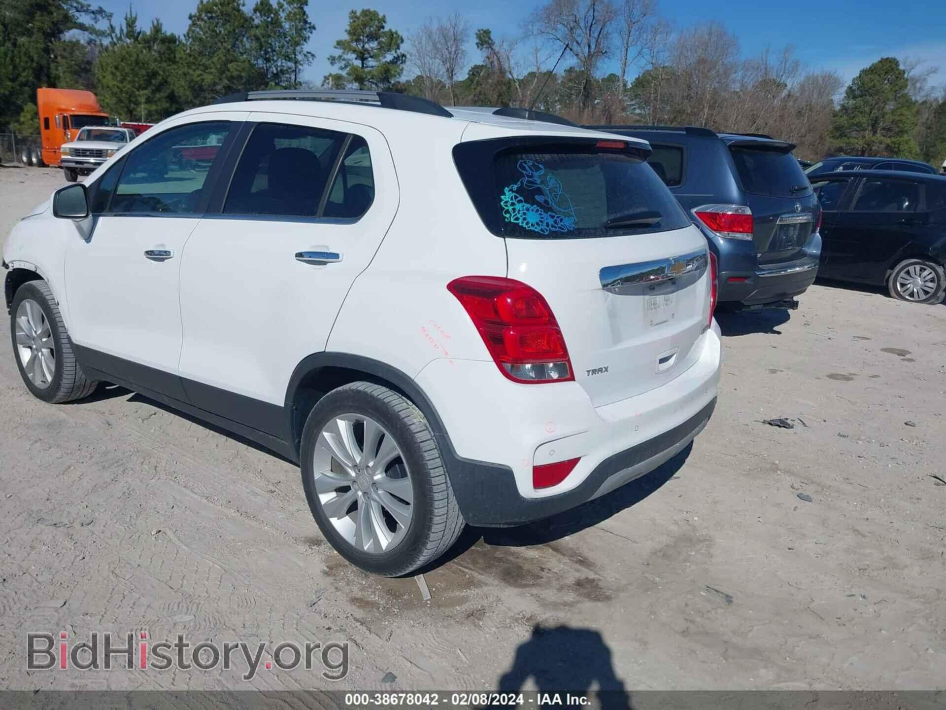 2017 CHEVROLET TRAX - VIN: 3GNCJMSB1HL279528 - Фото 3