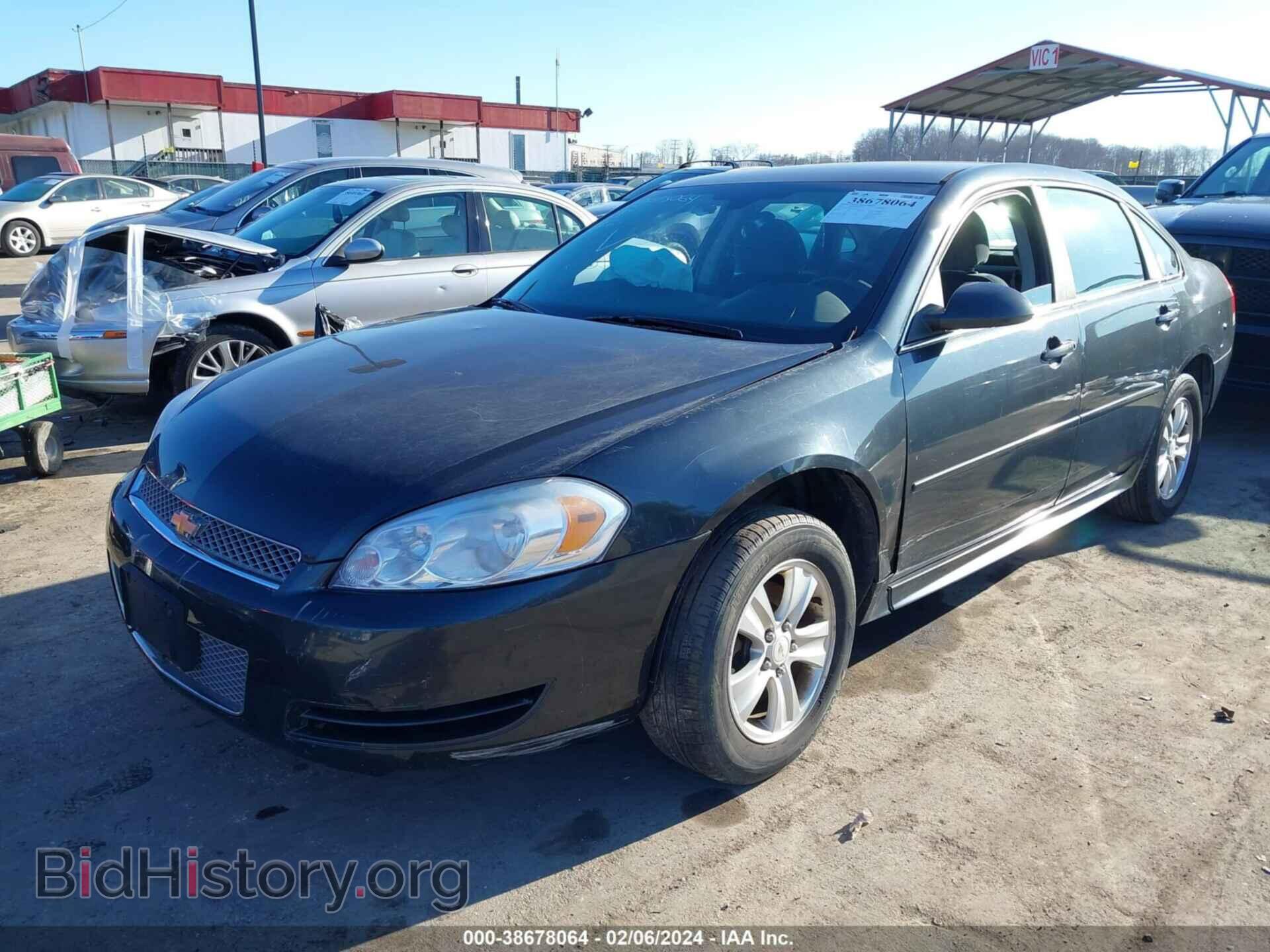 2012 CHEVROLET IMPALA - VIN: 2G1WF5E33C1312405 - Photo 2