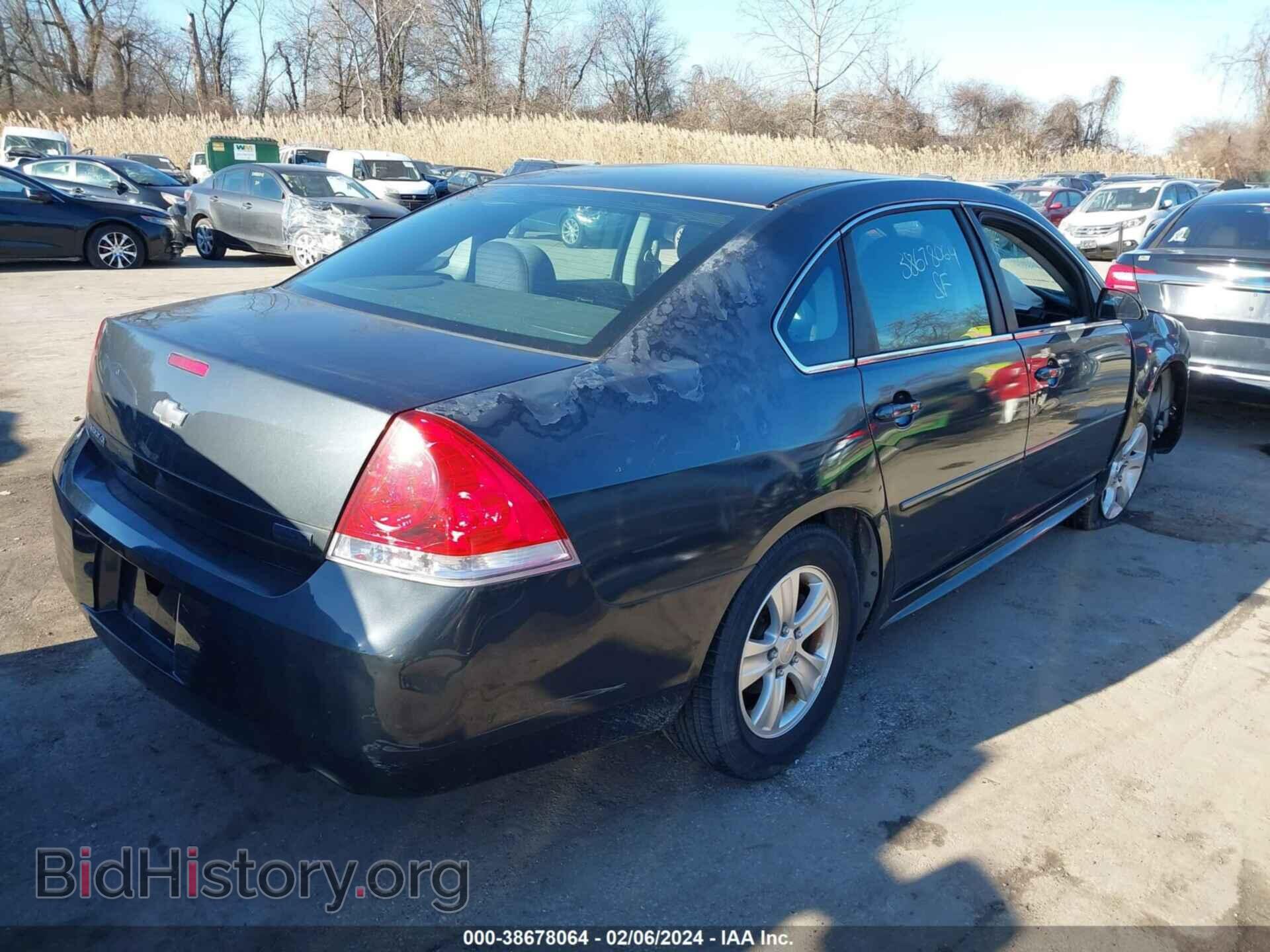 2012 CHEVROLET IMPALA - VIN: 2G1WF5E33C1312405 - Photo 4