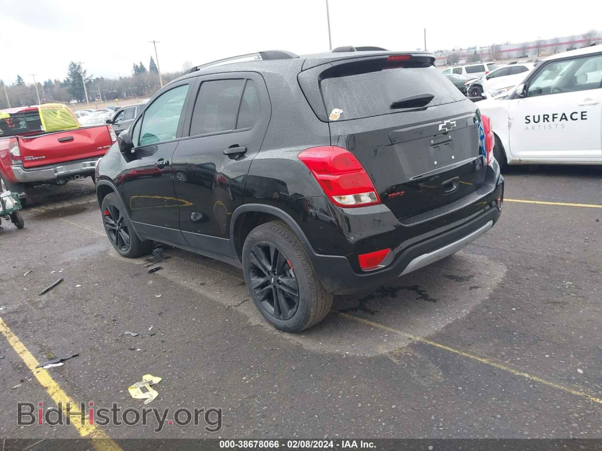 2021 CHEVROLET TRAX - VIN: KL7CJPSB7MB314415 - Фото 3