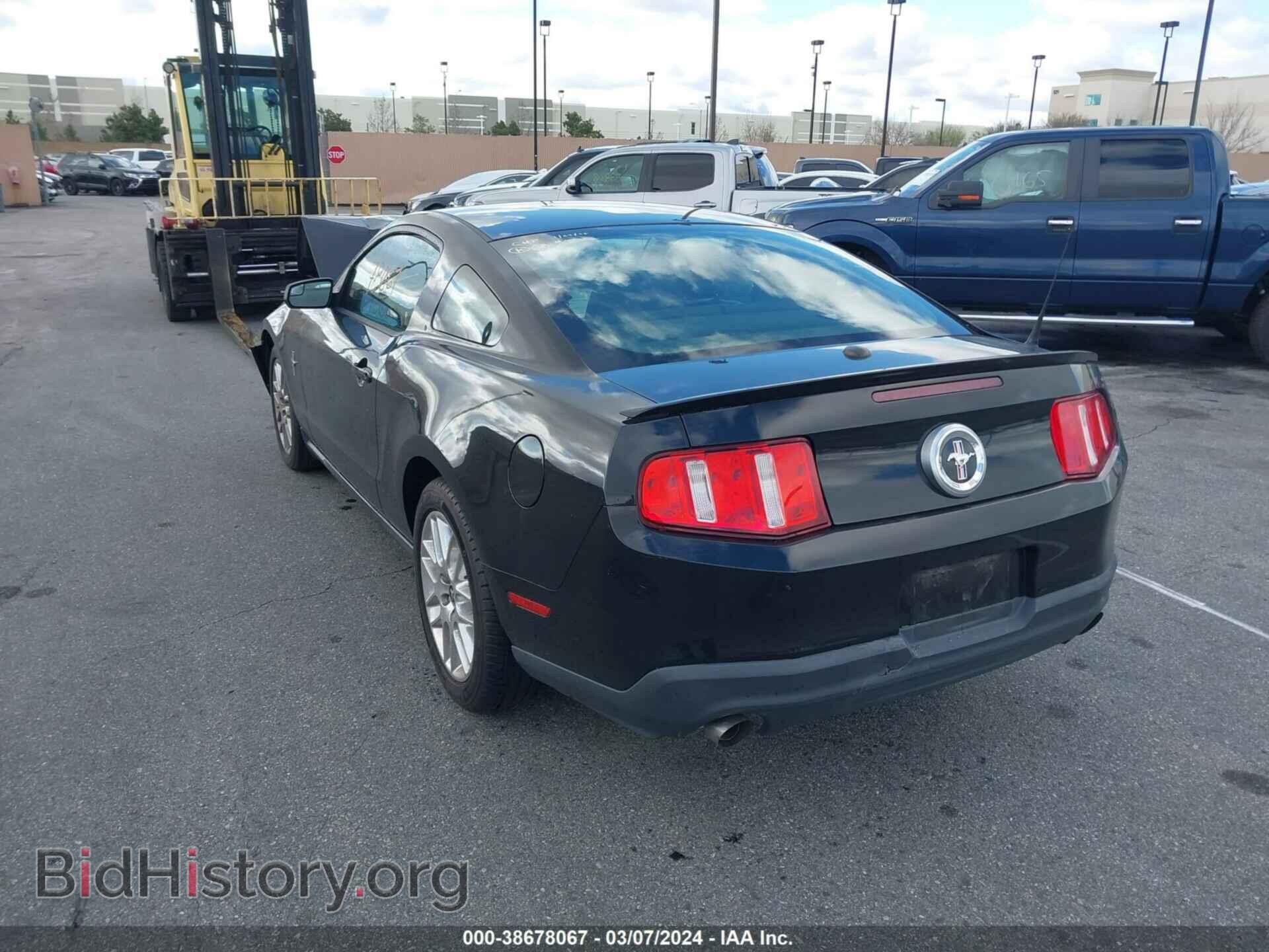 2012 FORD MUSTANG - VIN: 1ZVBP8AM3C5282059 - Фото 3