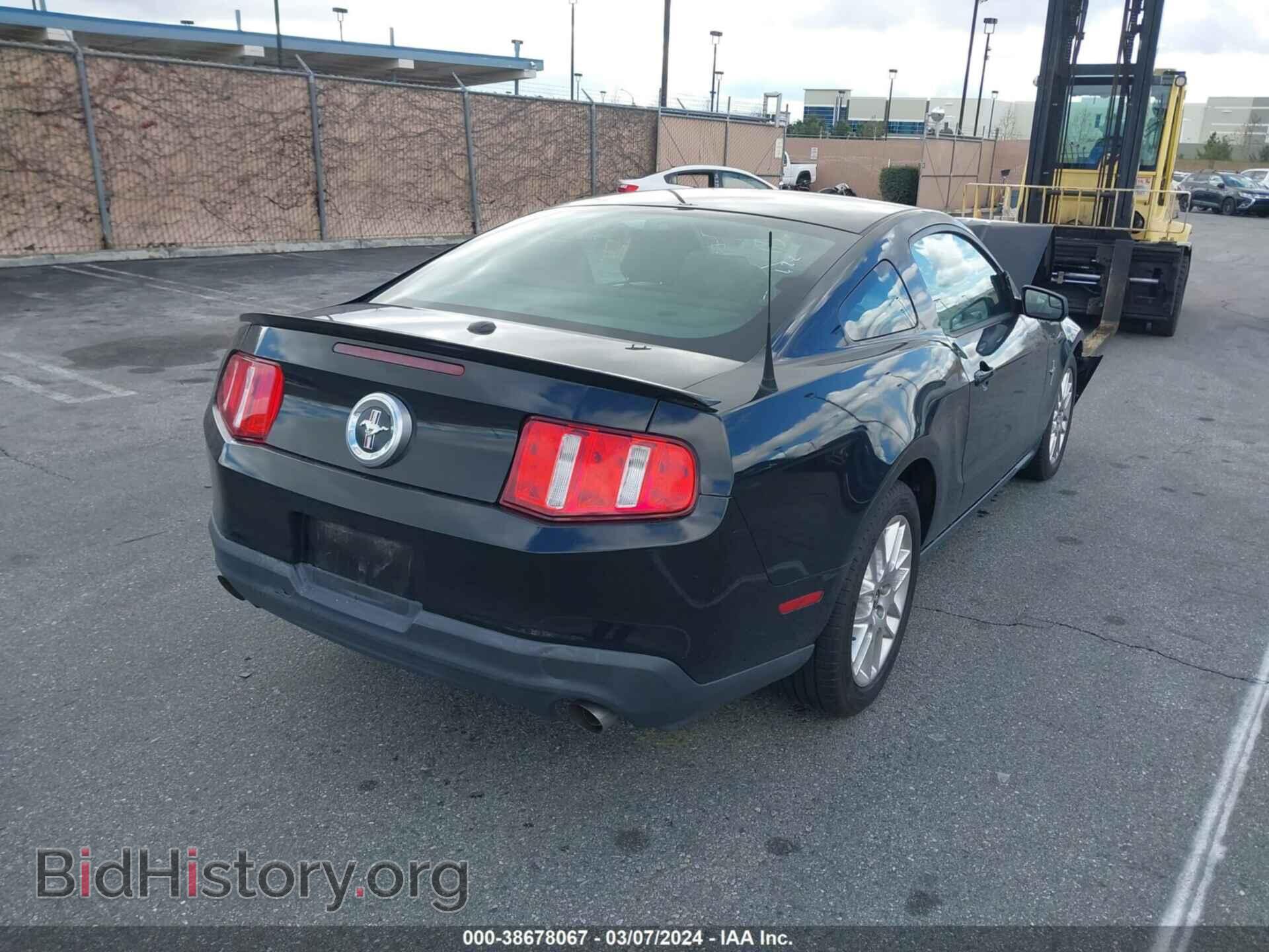 2012 FORD MUSTANG - VIN: 1ZVBP8AM3C5282059 - Фото 4