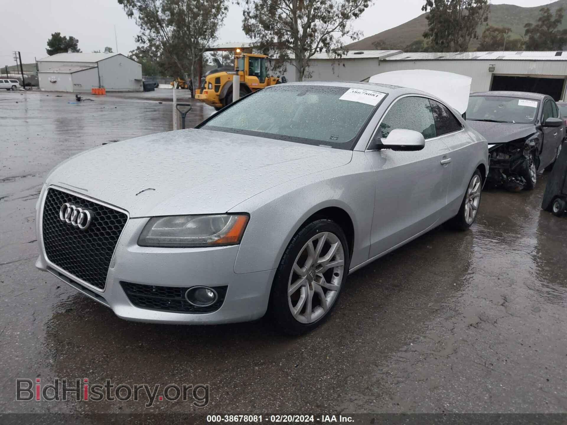 2012 AUDI A5 - VIN: WAURFAFR8CA004214 - Фото 2