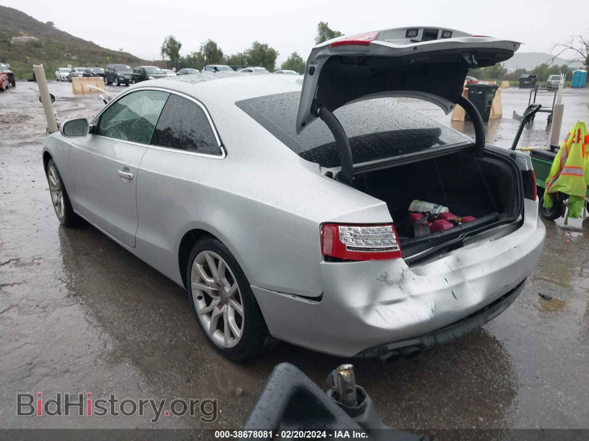 2012 AUDI A5 - VIN: WAURFAFR8CA004214 - Фото 3