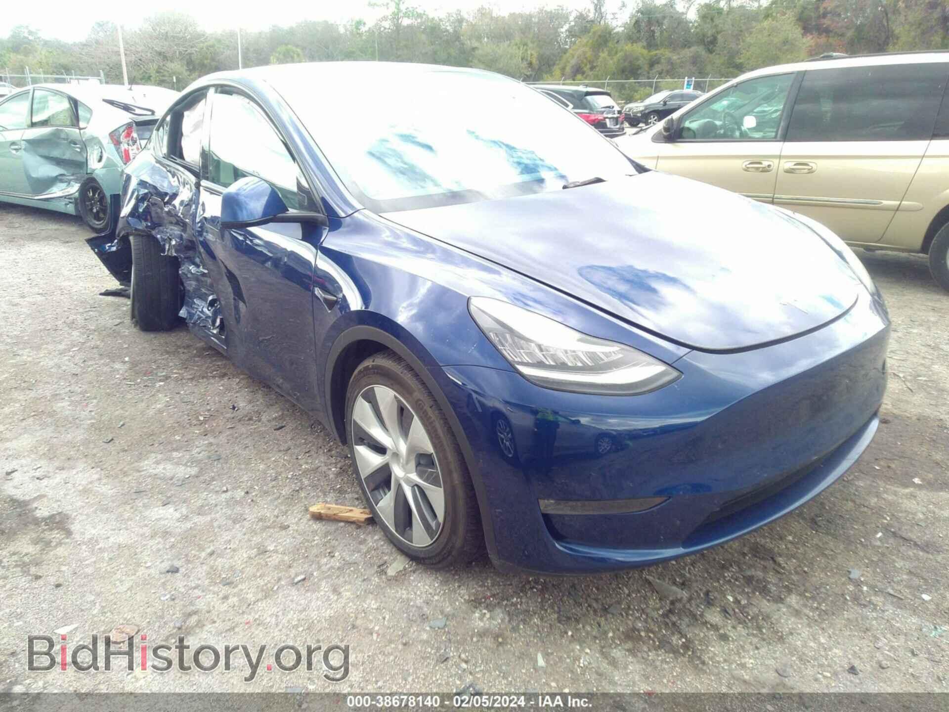 Photo 7SAYGDEE8NA002906 - TESLA MODEL Y 2022