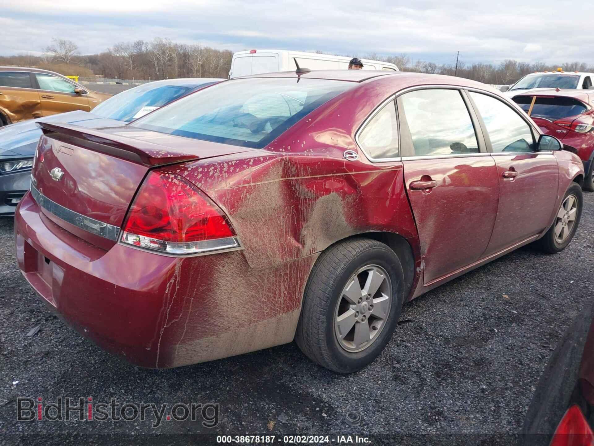 2008 CHEVROLET IMPALA - VIN: 2G1WT58NX81355815 - Фото 4