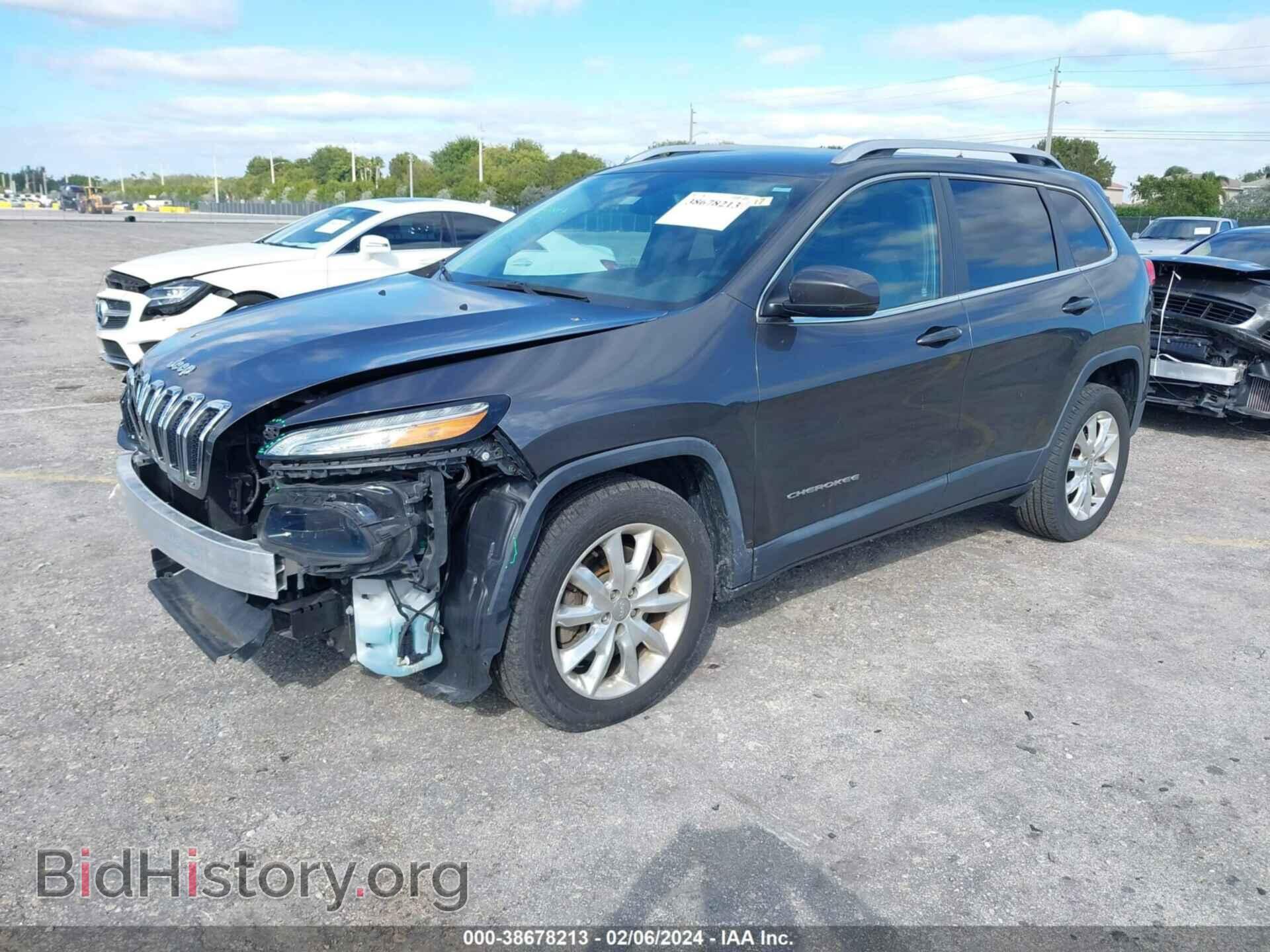 2016 JEEP CHEROKEE - VIN: 1C4PJLDB7GW363105 - Фото 2