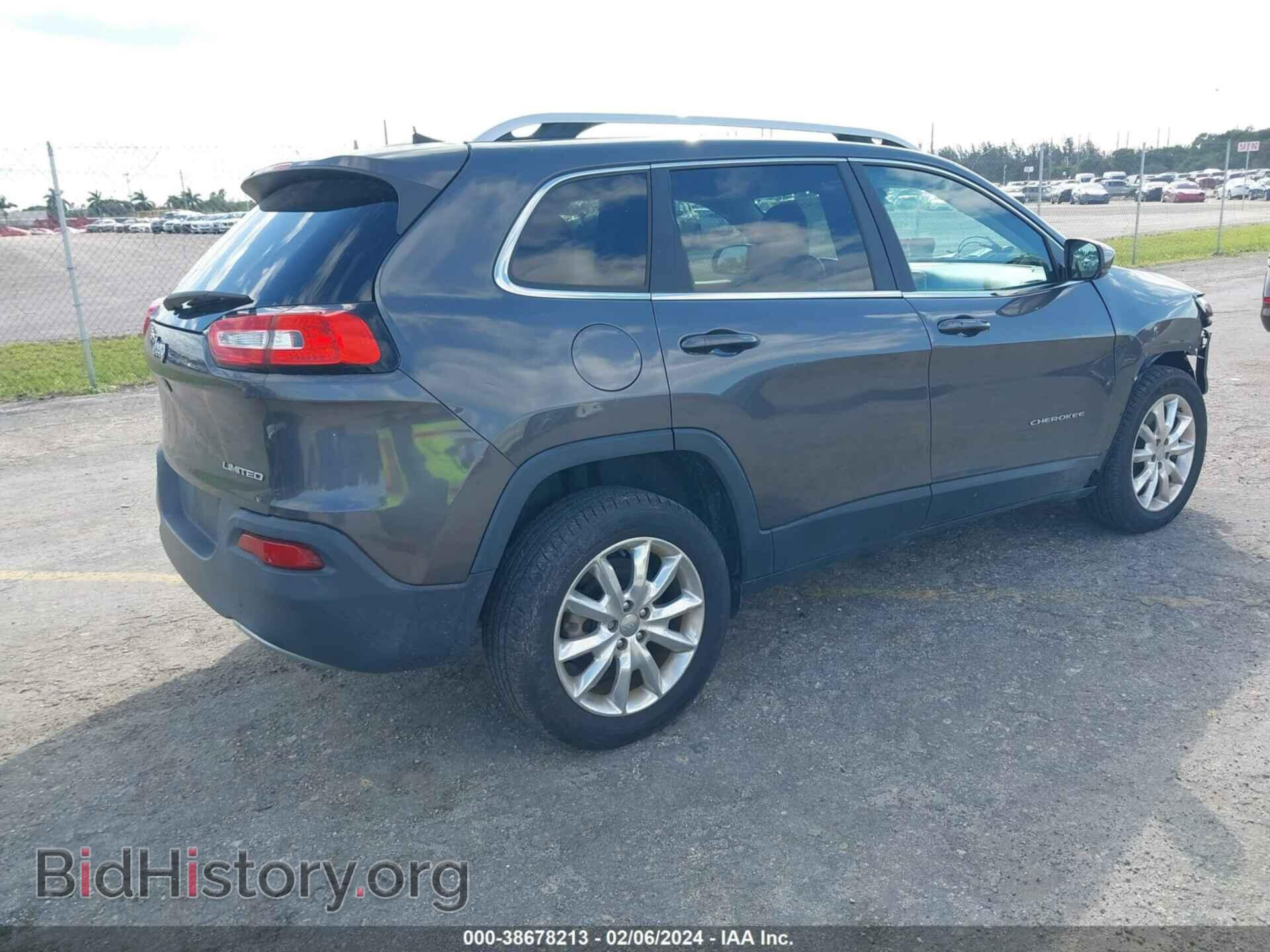 2016 JEEP CHEROKEE - VIN: 1C4PJLDB7GW363105 - Фото 4