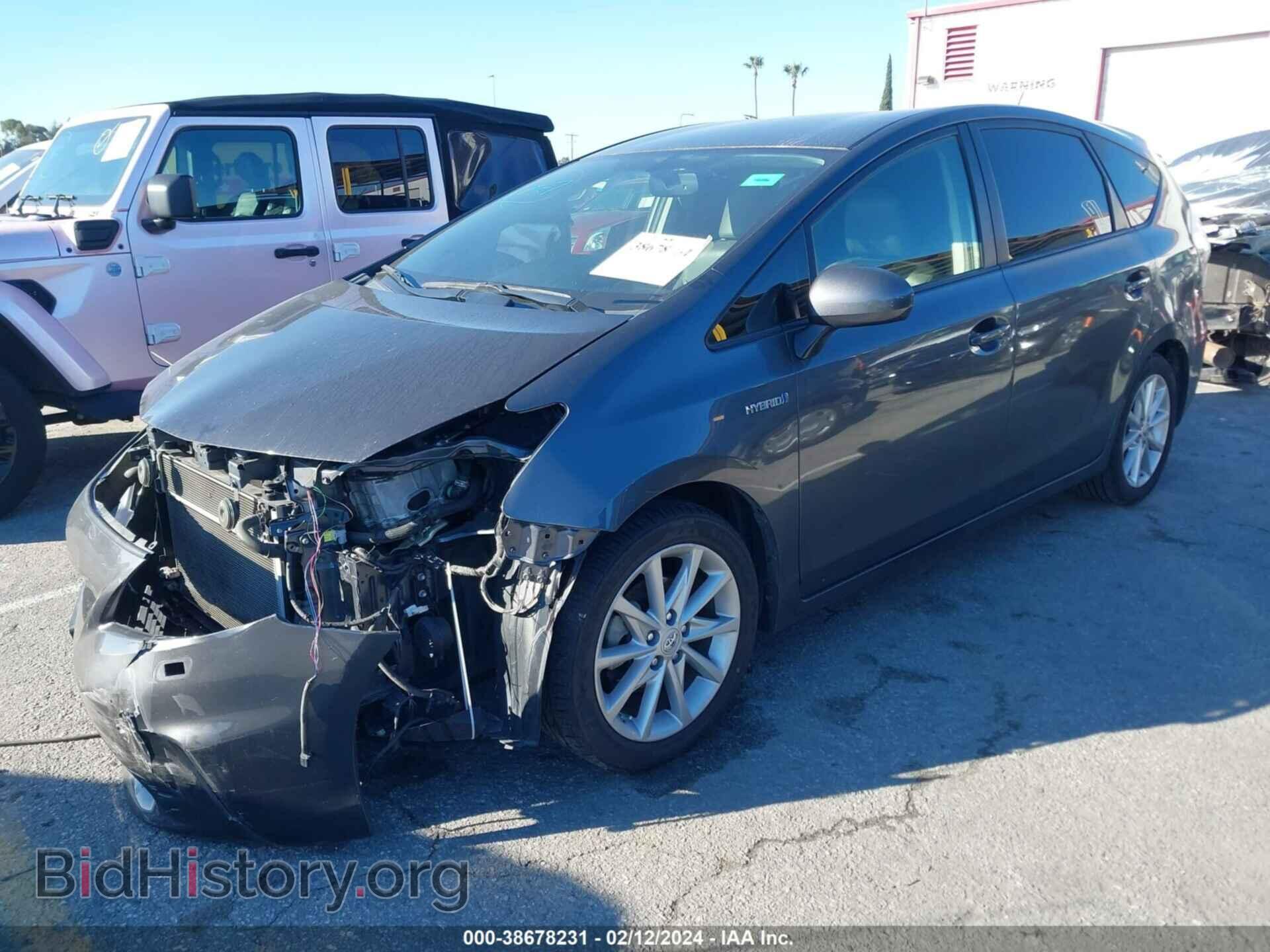 2013 TOYOTA PRIUS V - VIN: JTDZN3EU1D3279954 - Фото 2