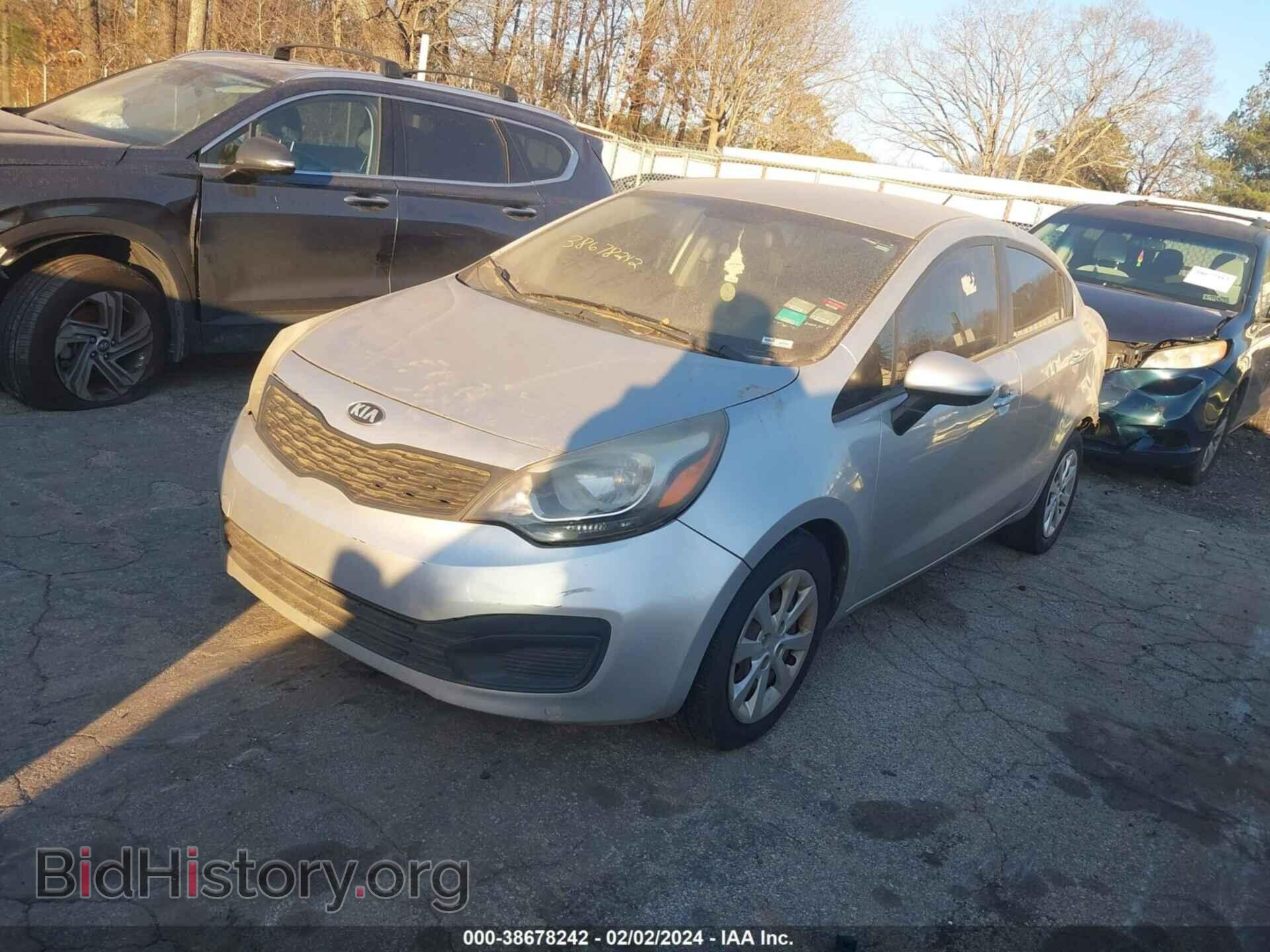 2013 KIA RIO - VIN: KNADM4A32D6170852 - Фото 2