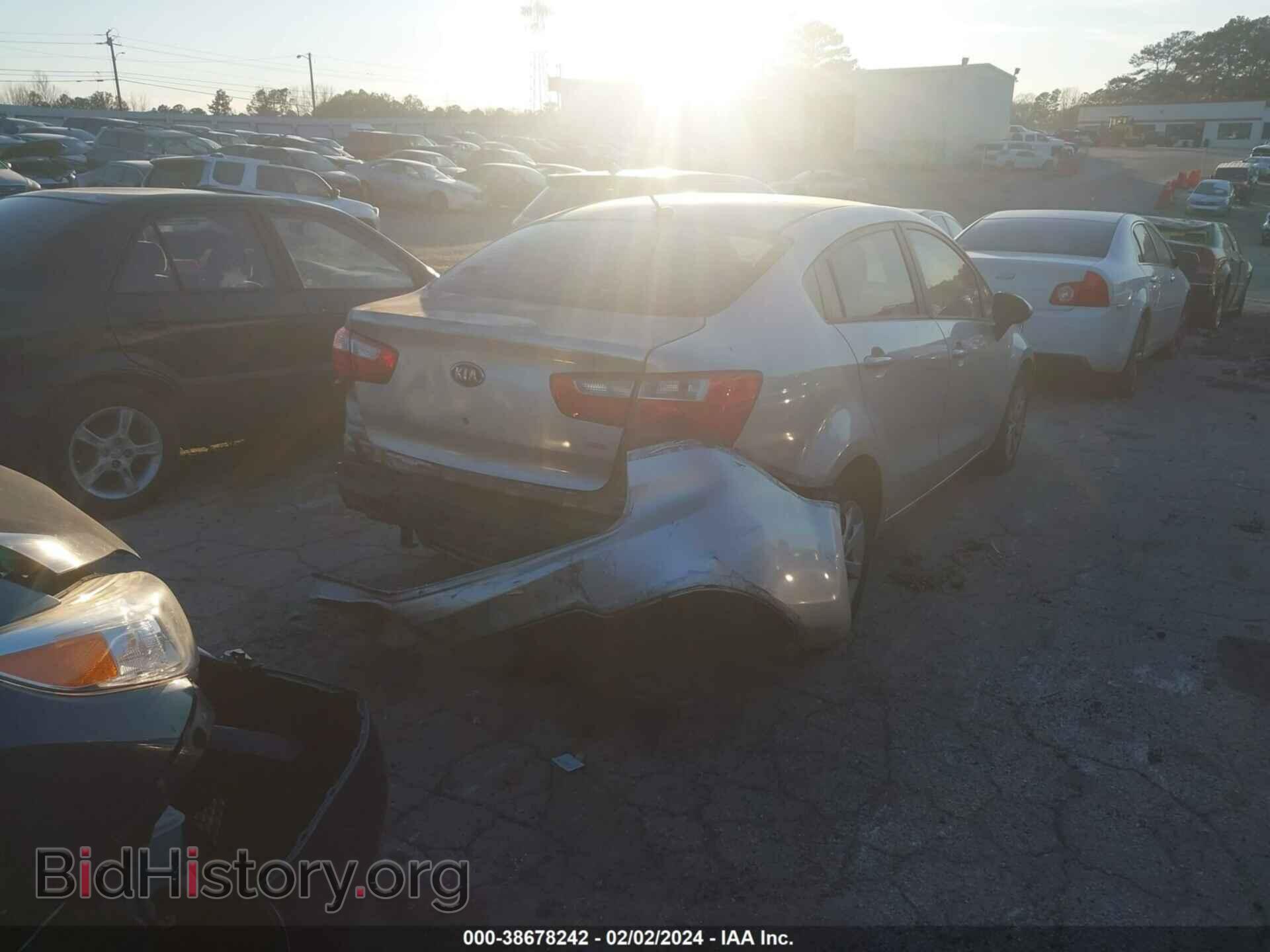 2013 KIA RIO - VIN: KNADM4A32D6170852 - Фото 4