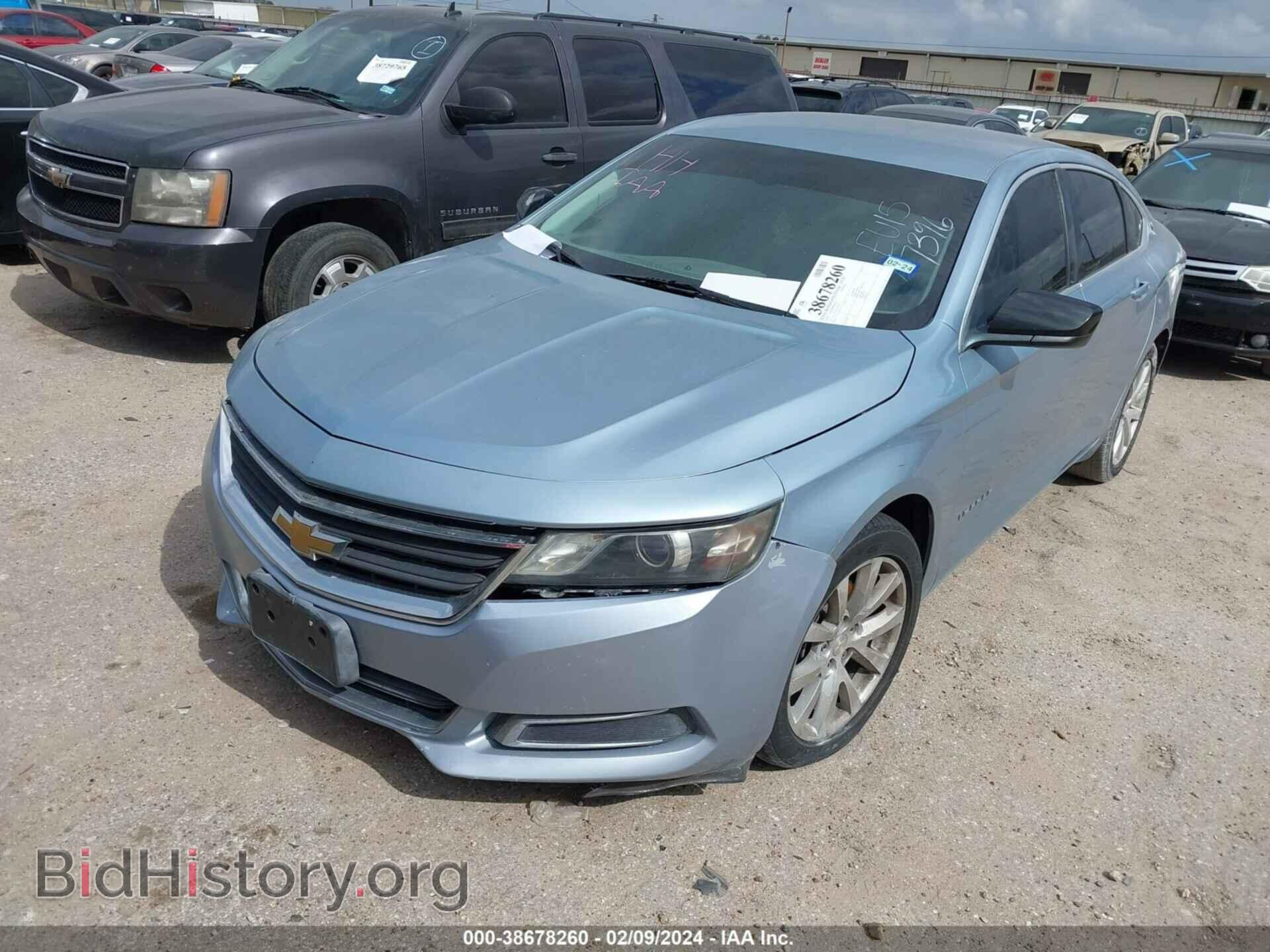 2014 CHEVROLET IMPALA - VIN: 1G11Y5SL8EU157396 - Фото 2