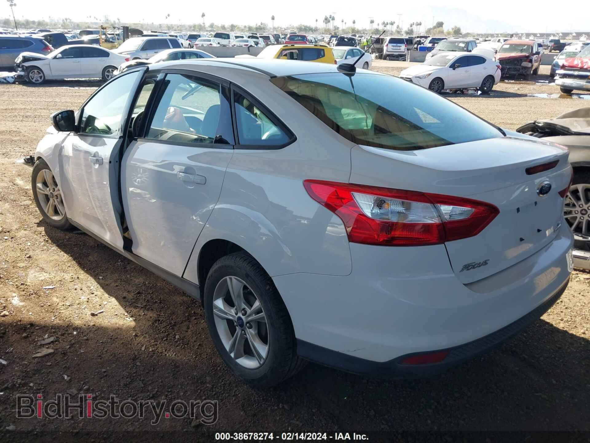 2014 FORD FOCUS - VIN: 1FADP3F27EL295990 - Фото 3