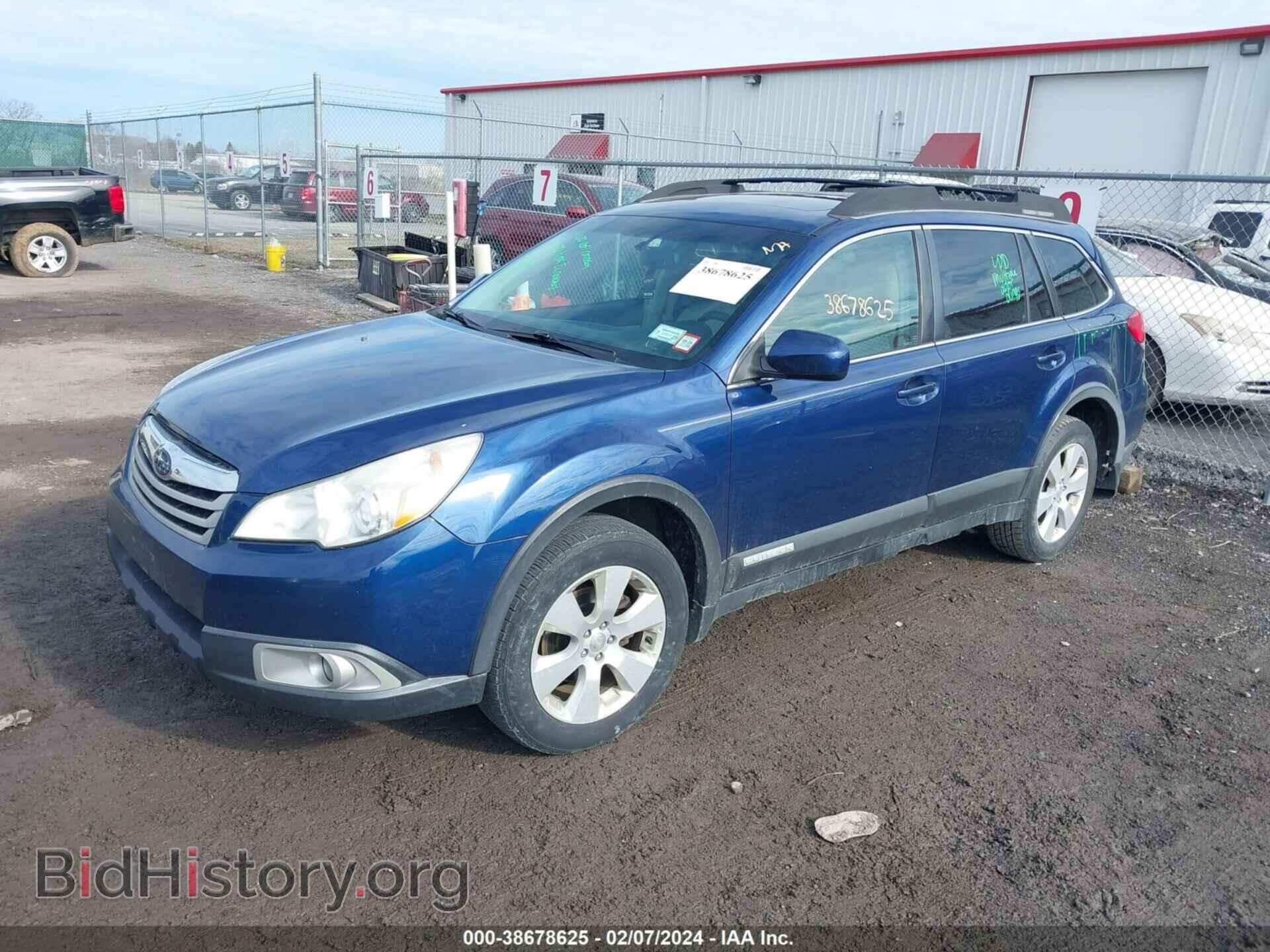 2011 SUBARU OUTBACK - VIN: 4S4BRBGC3B3374688 - Фото 2