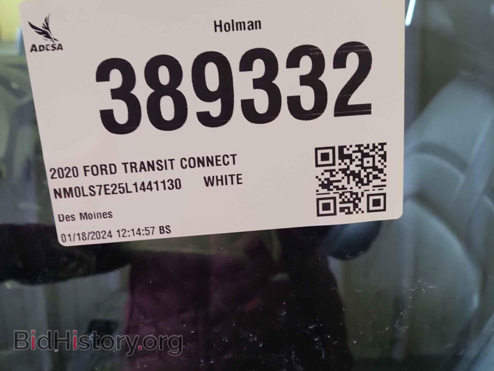 2020 FORD TRANSIT CONNECT - VIN: NM0LS7E25L1441130 - Фото 6