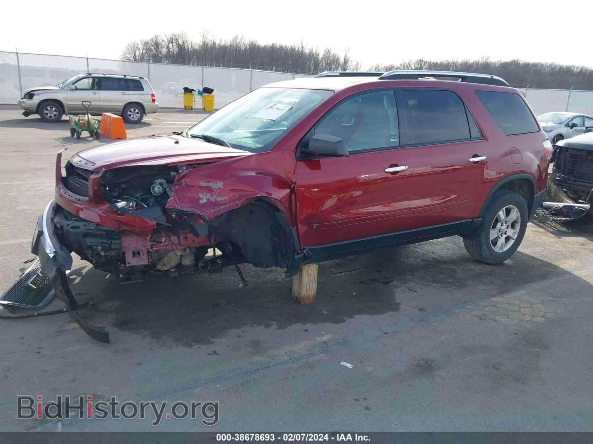 2009 GMC ACADIA - VIN: 1GKER13D19J100815 - Фото 2