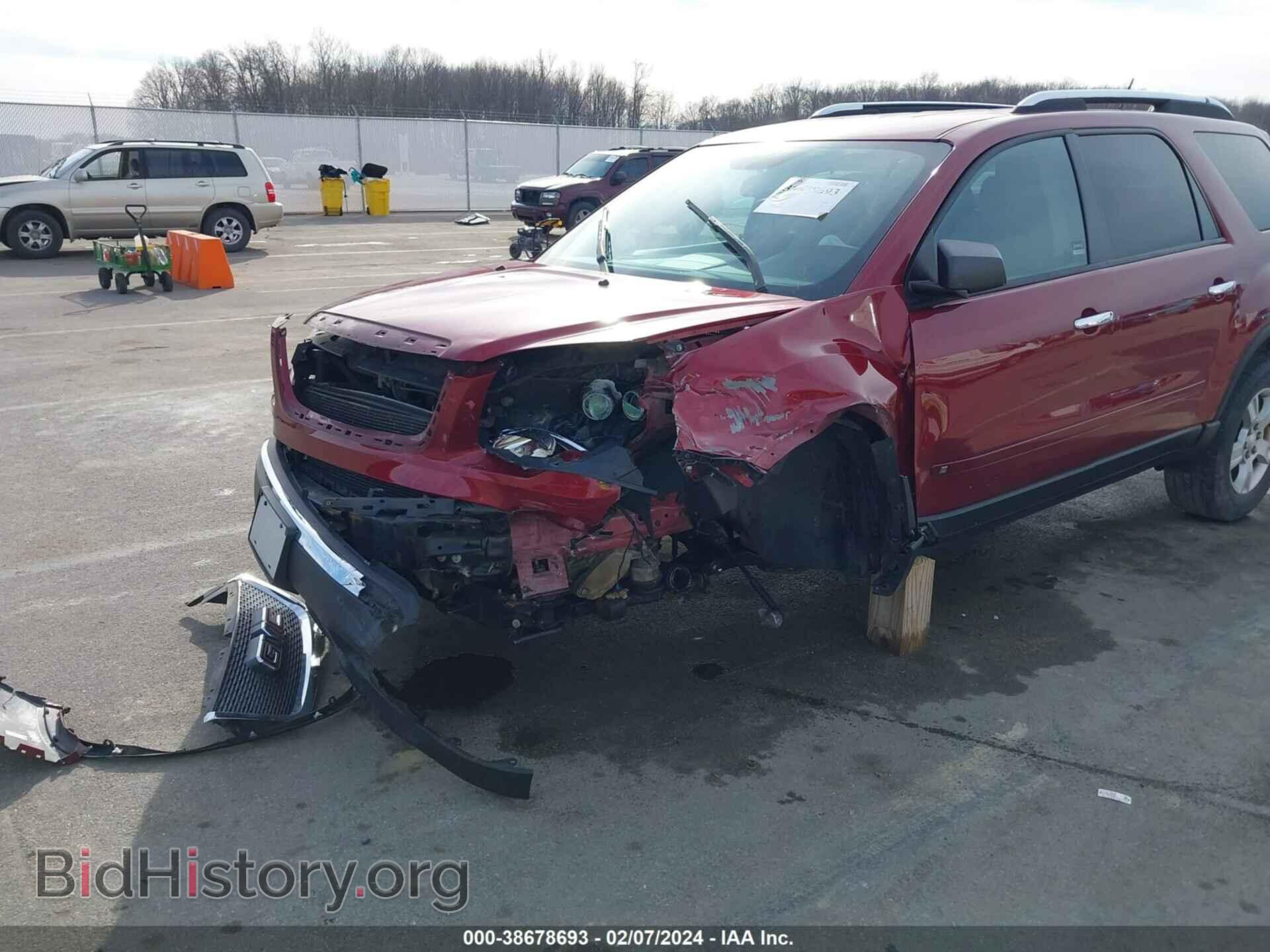 2009 GMC ACADIA - VIN: 1GKER13D19J100815 - Фото 6