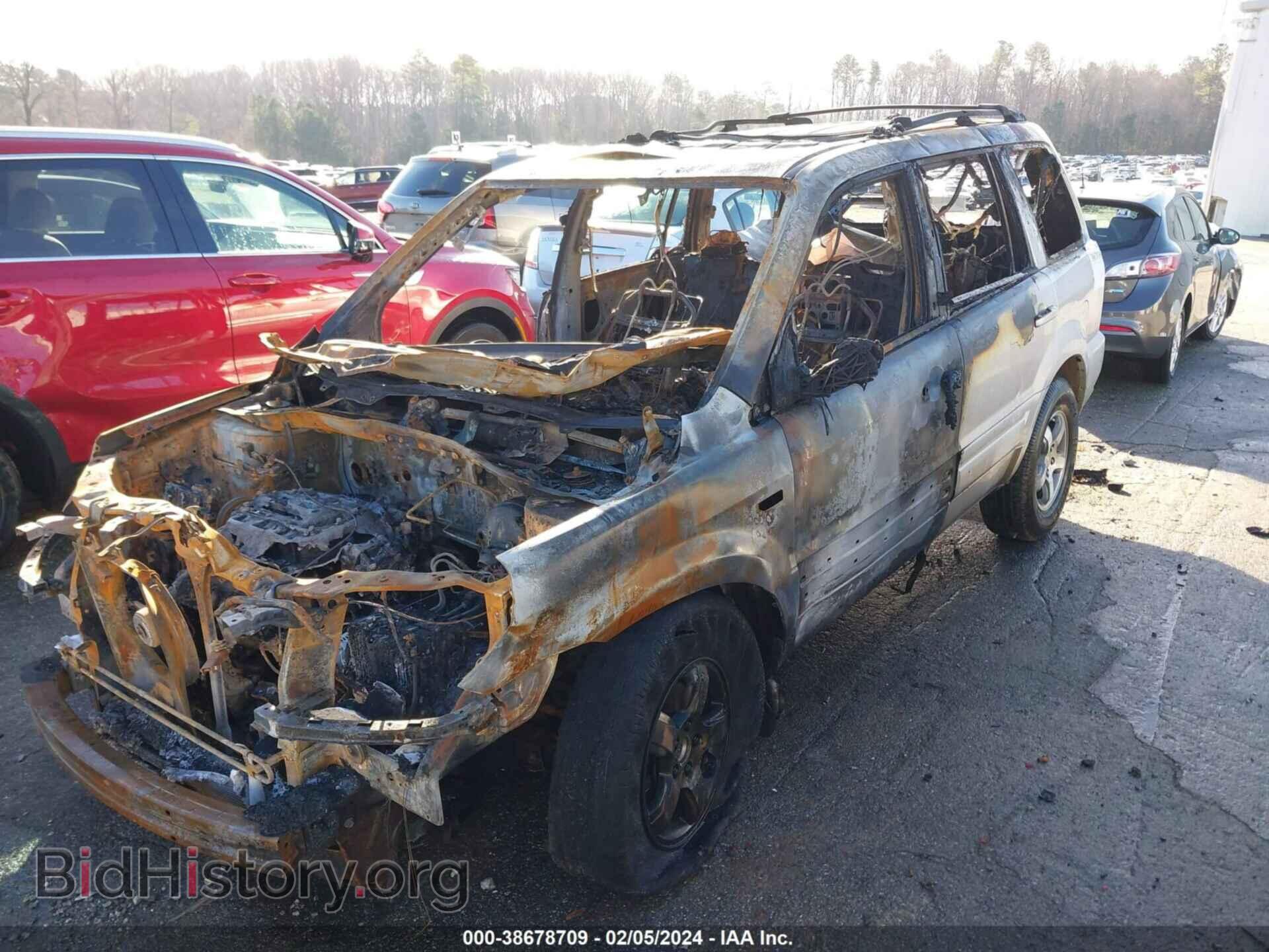 2006 HONDA PILOT - VIN: 5FNYF28736B008179 - Фото 2