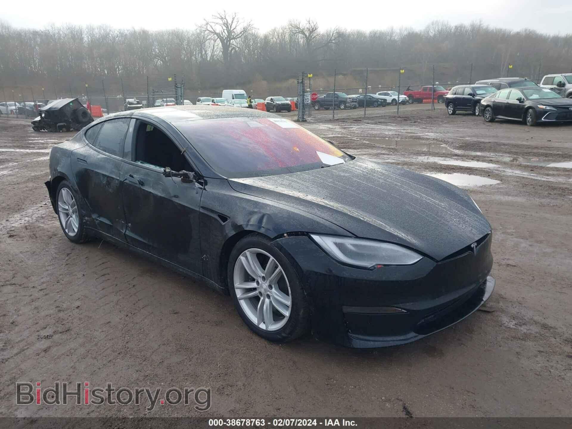 Фотография 5YJSA1E66NF460314 - TESLA MODEL S 2022