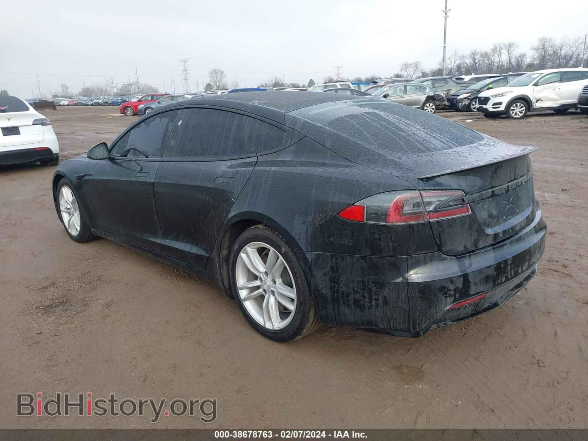 2022 TESLA MODEL S - VIN: 5YJSA1E66NF460314 - Фото 3