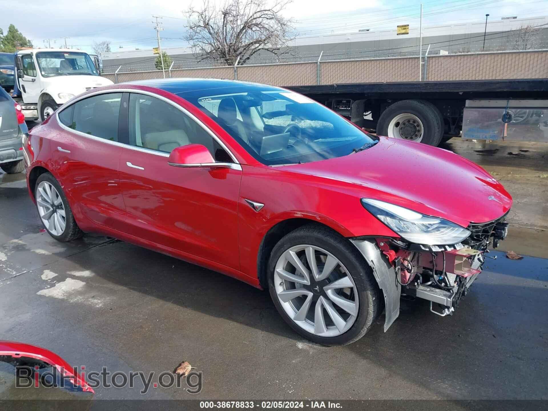 Photo 5YJ3E1EA8KF536902 - TESLA MODEL 3 2019