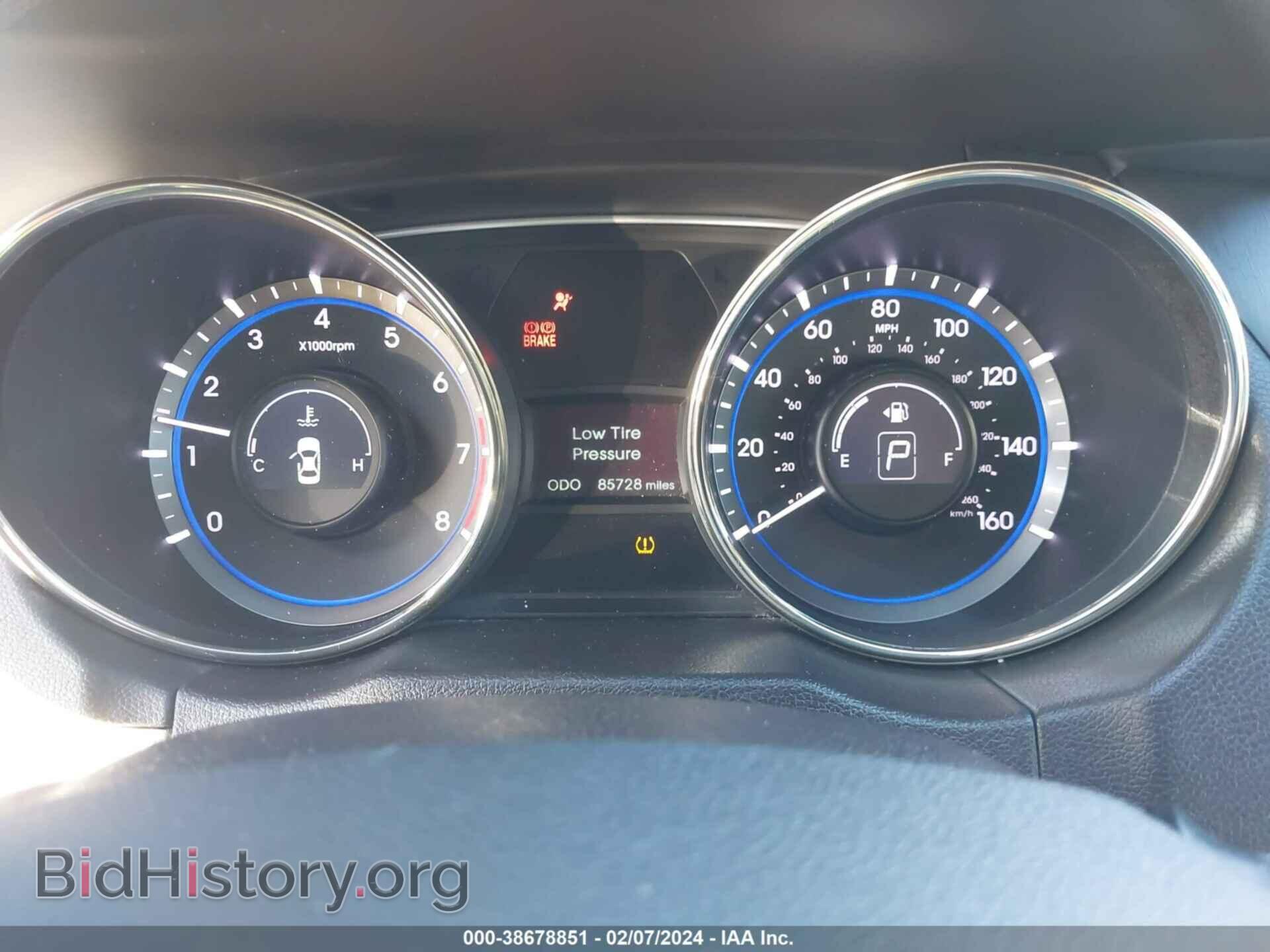 2012 HYUNDAI SONATA - VIN: 5NPEB4AC7CH392644 - Фото 7