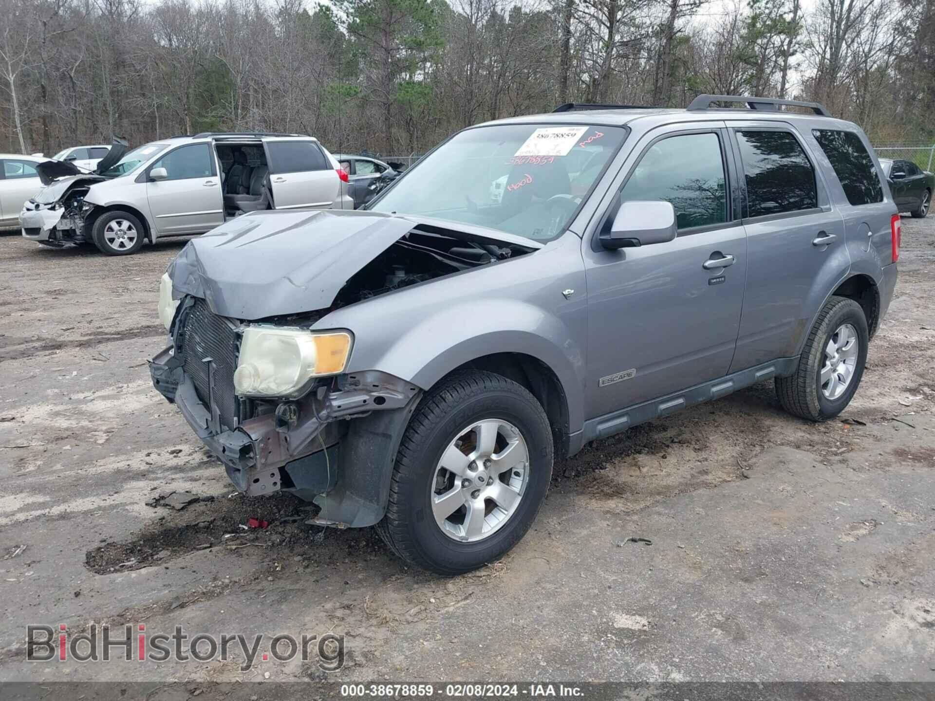 2008 FORD ESCAPE - VIN: 1FMCU04178KB25173 - Фото 2