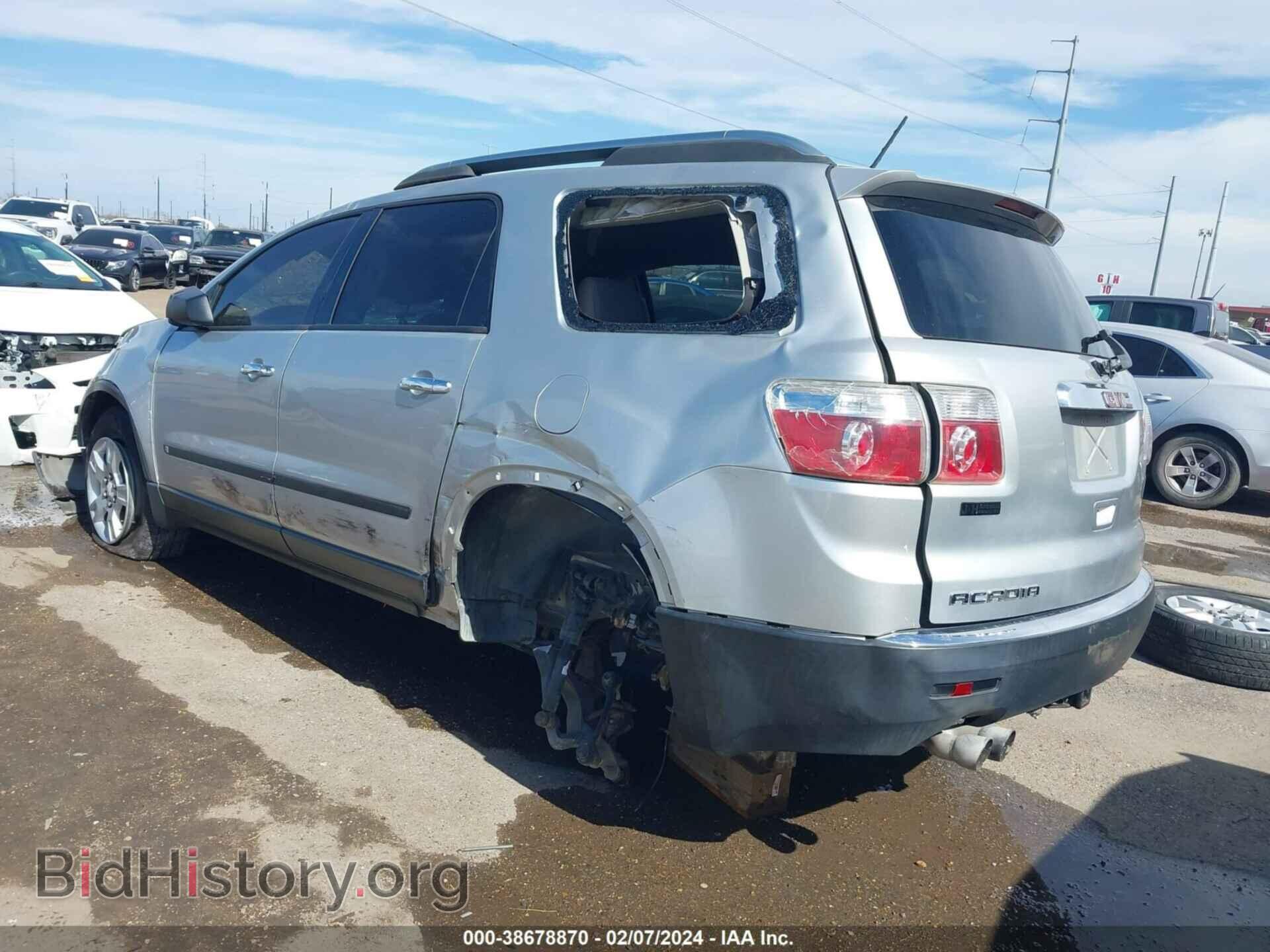 2009 GMC ACADIA - VIN: 1GKER13D79J190665 - Фото 3