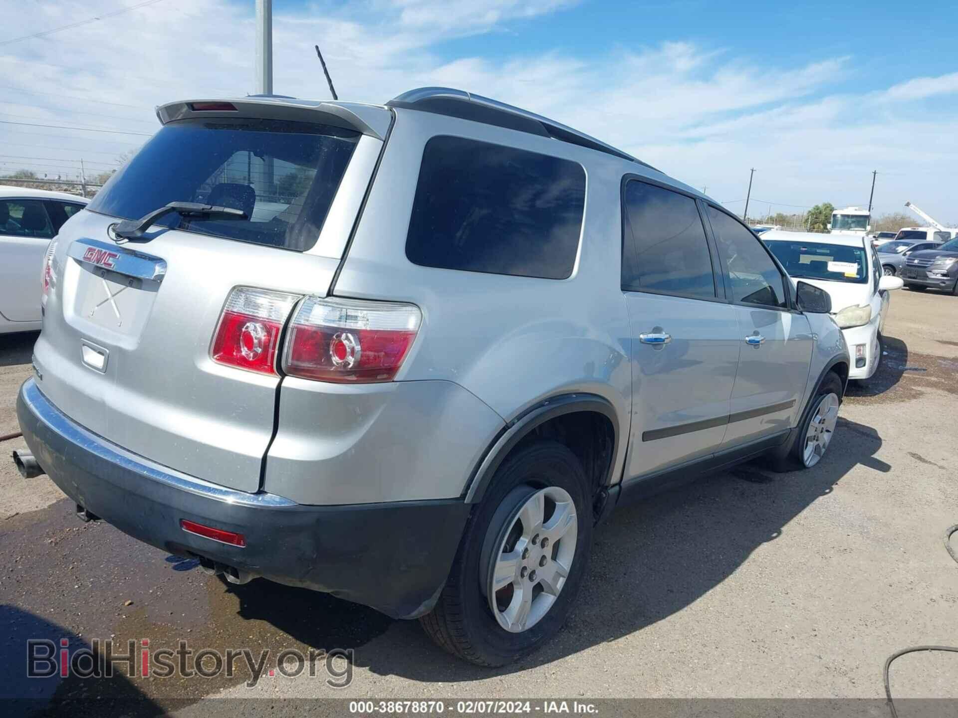 2009 GMC ACADIA - VIN: 1GKER13D79J190665 - Фото 4