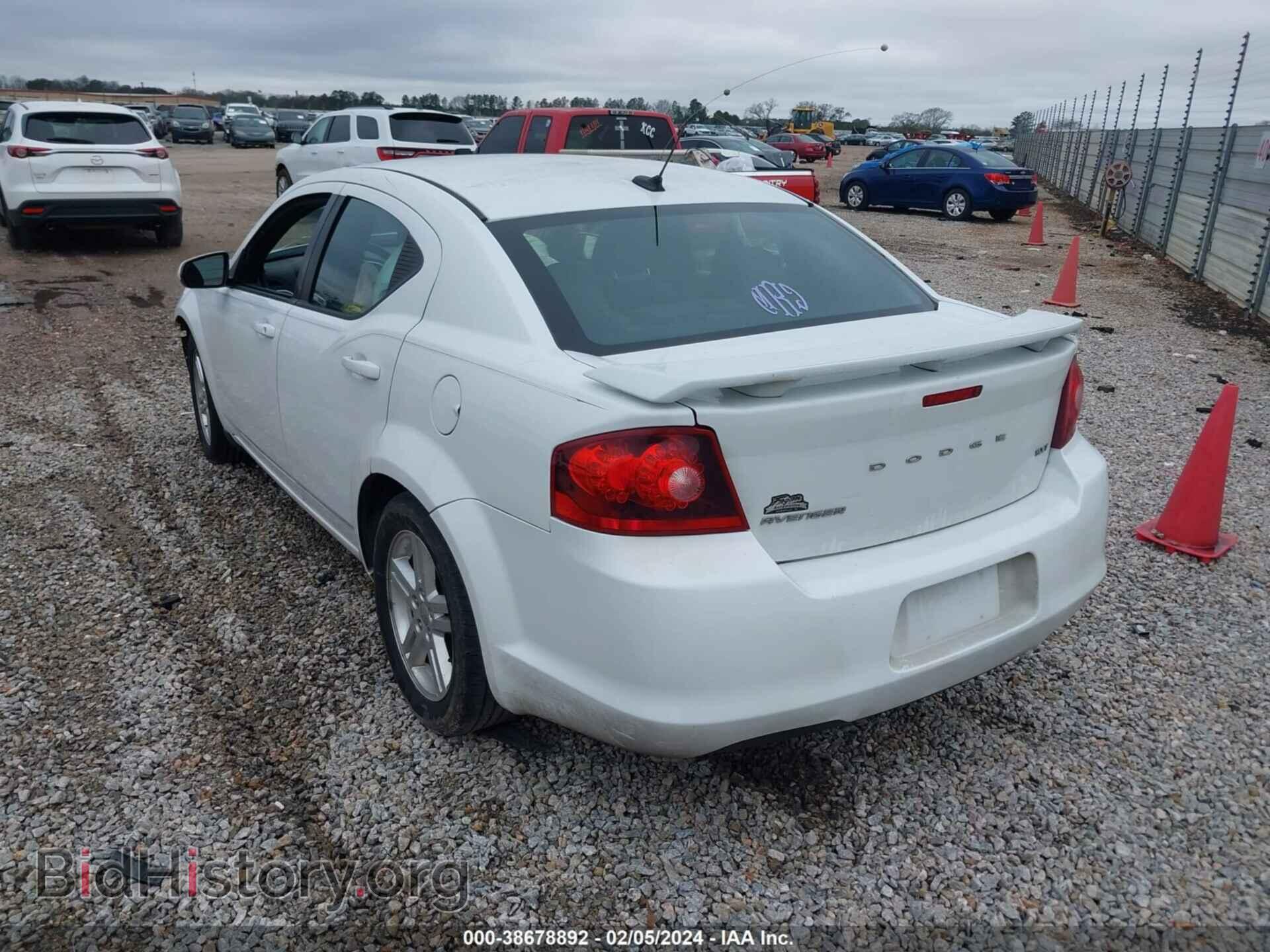 2012 DODGE AVENGER - VIN: 1C3CDZCB9CN246785 - Photo 3