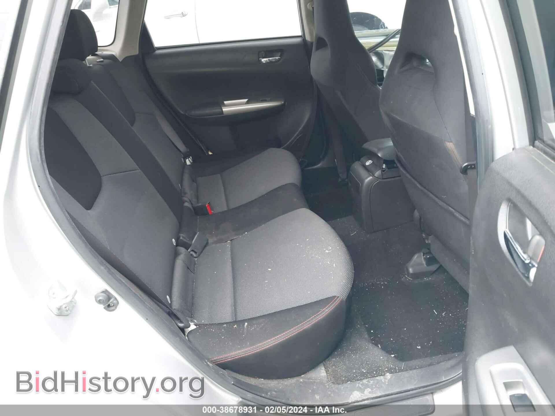 2009 SUBARU IMPREZA - VIN: JF1GH76679G809727 - Фото 8