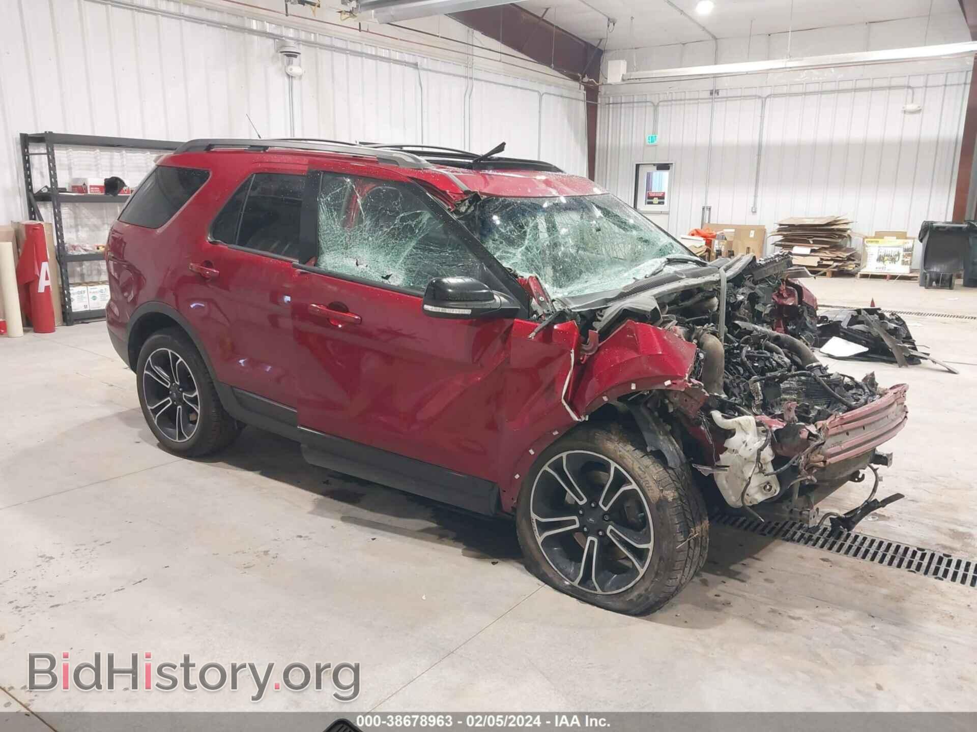Photo 1FM5K8GT2FGA64955 - FORD EXPLORER 2015