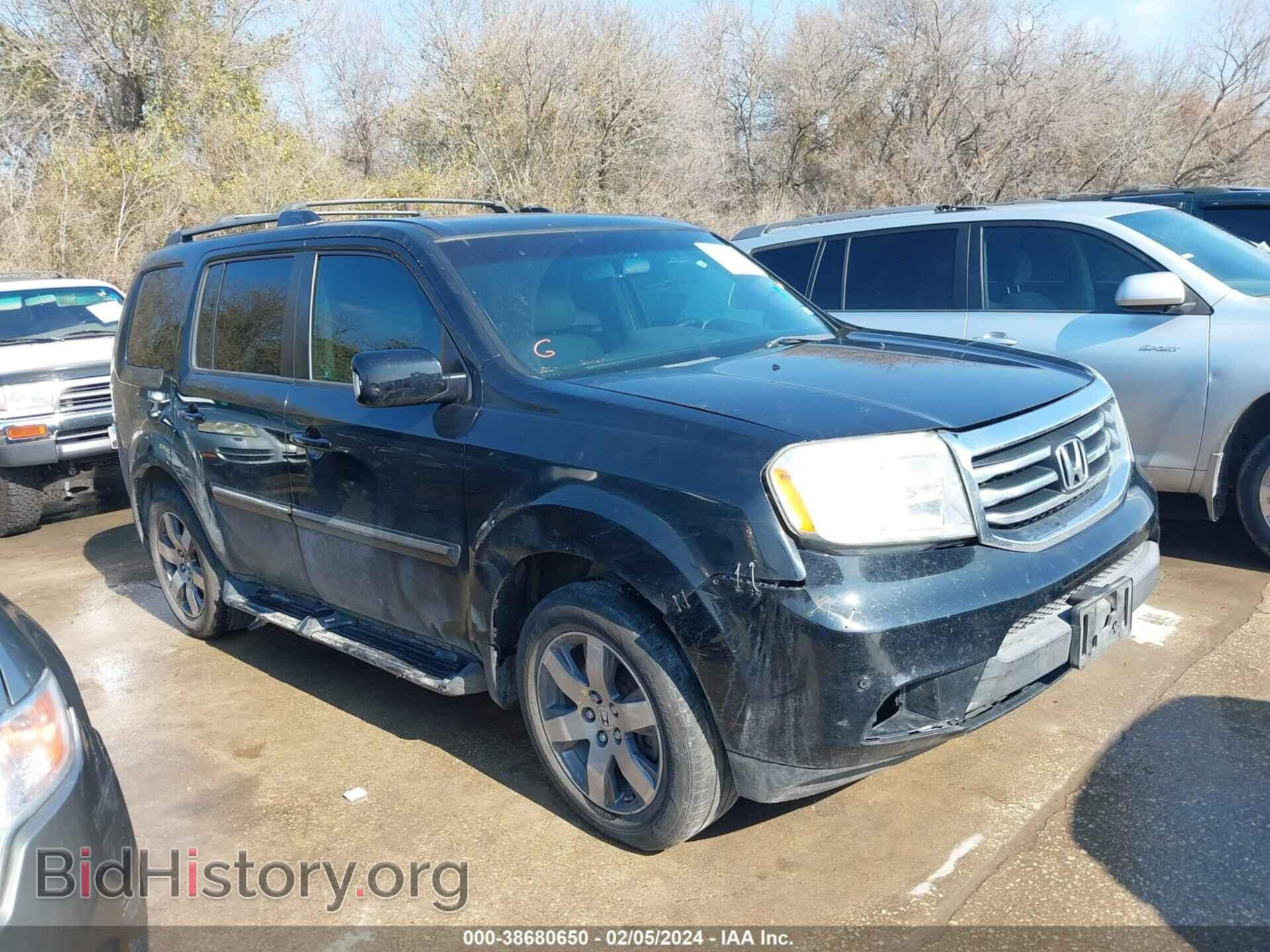 Фотография 5FNYF4H94CB076449 - HONDA PILOT 2012