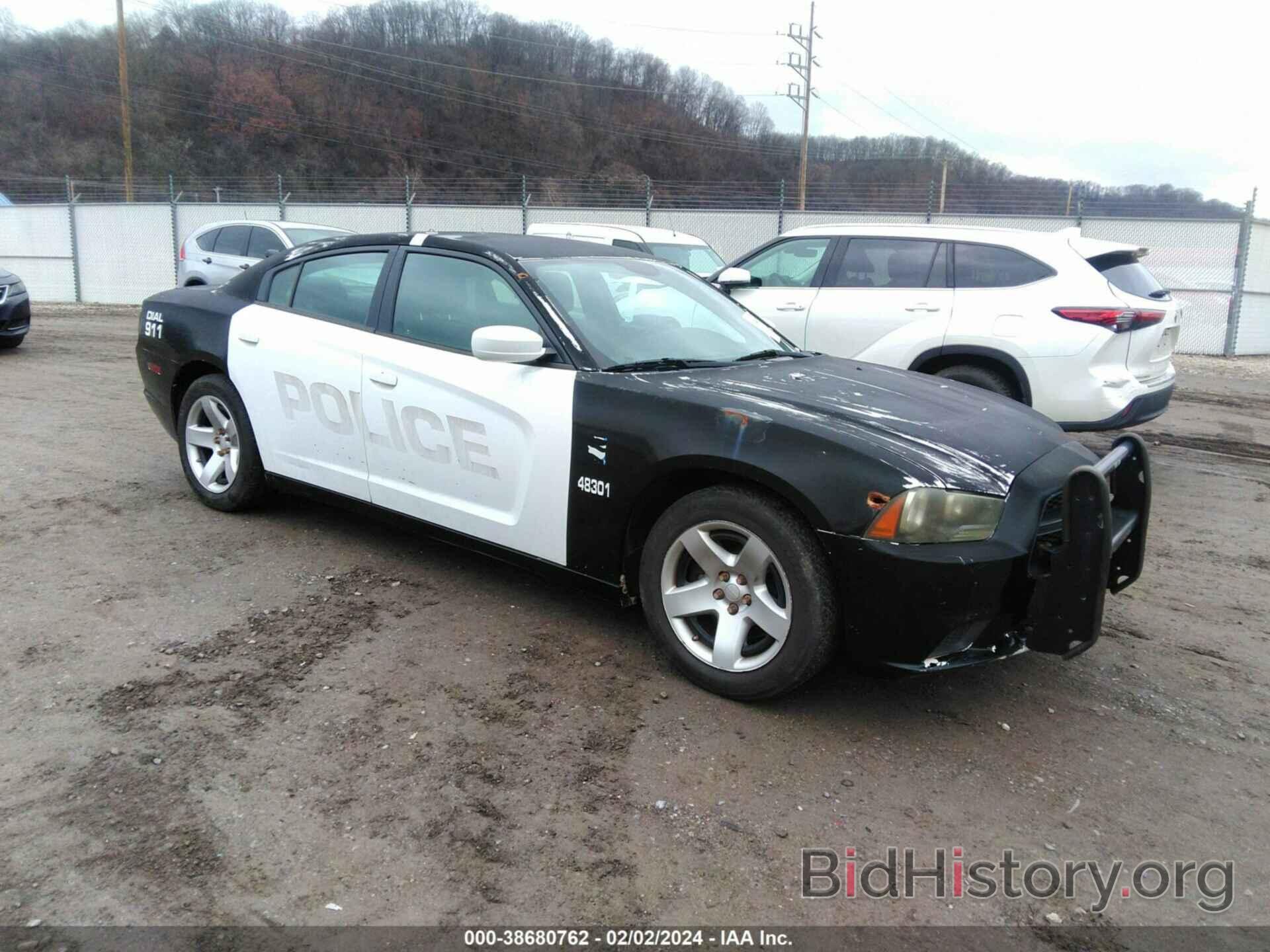 Photo 2C3CDXAG3DH648301 - DODGE CHARGER 2013