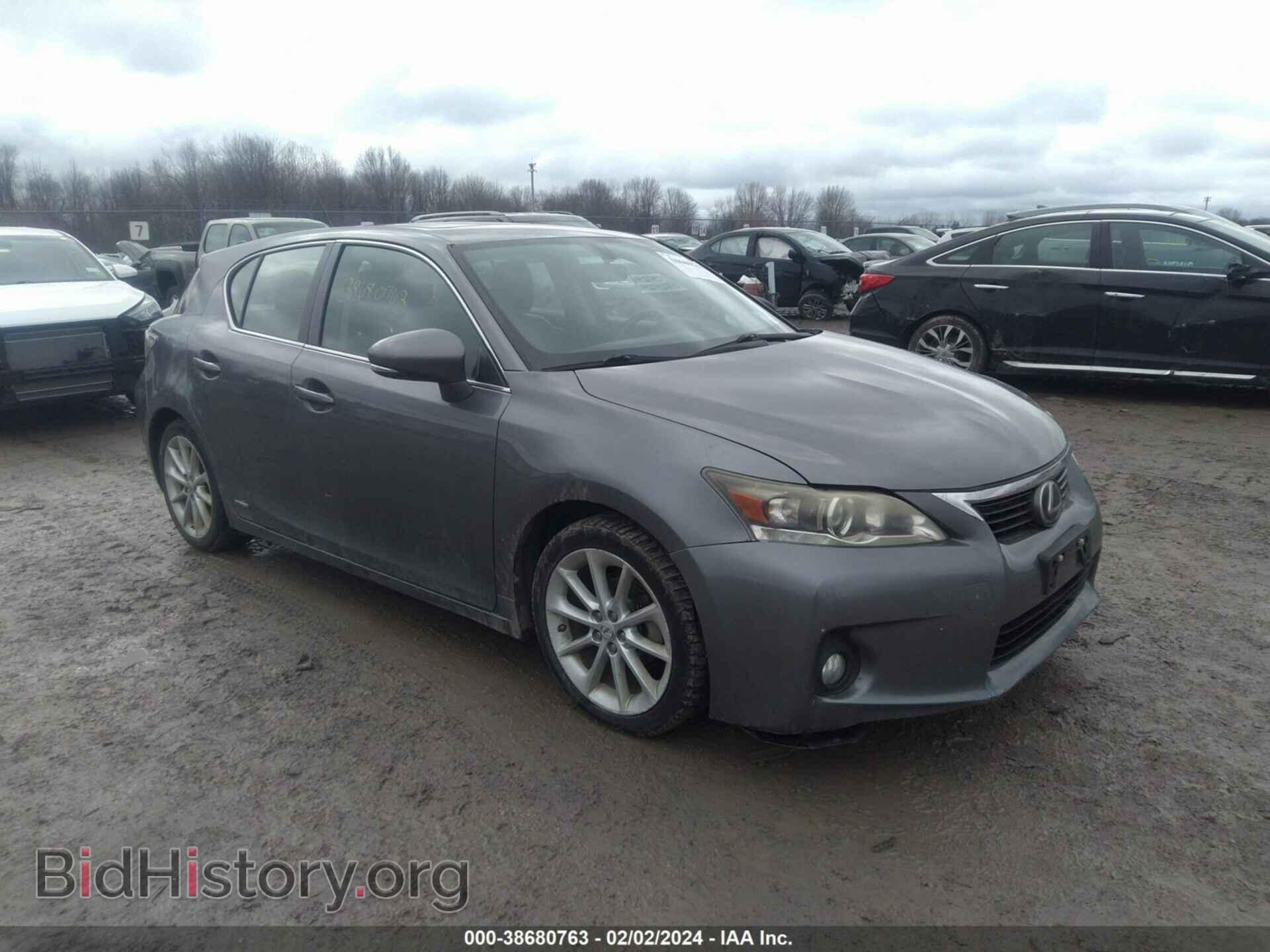 Photo JTHKD5BH3D2148357 - LEXUS CT 200H 2013