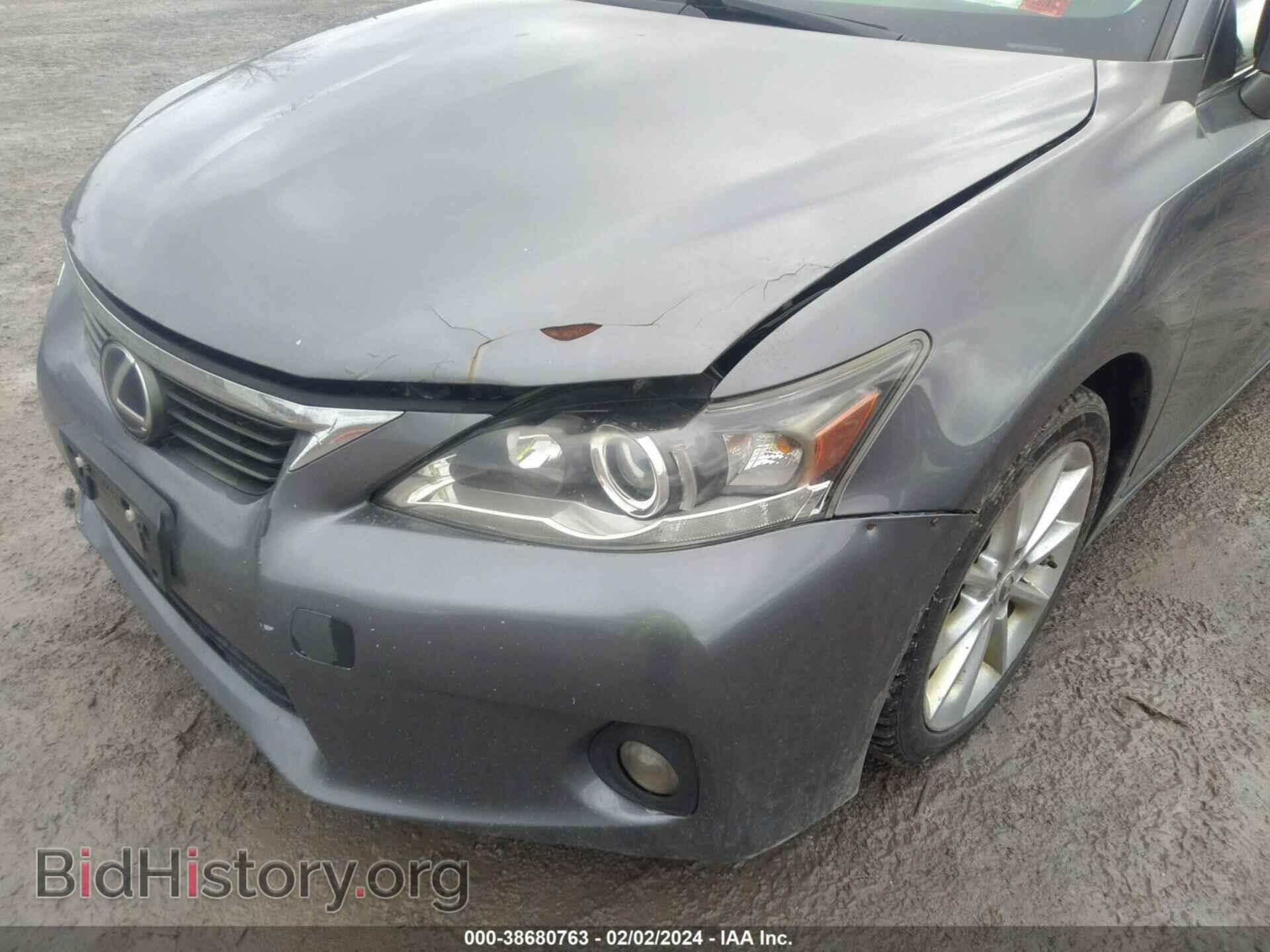 2013 LEXUS CT 200H - VIN: JTHKD5BH3D2148357 - Photo 6