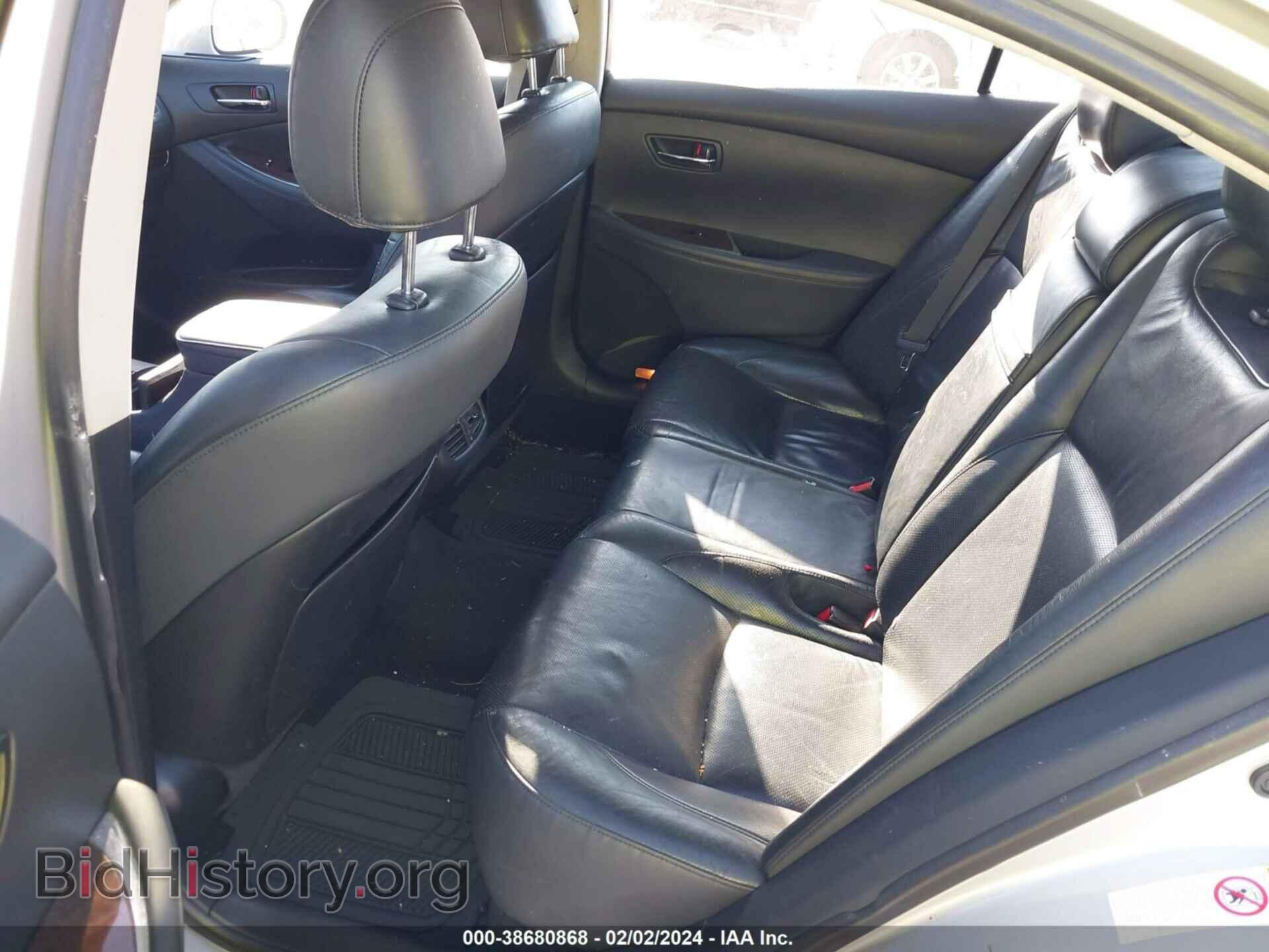 2011 LEXUS ES 350 - VIN: JTHBK1EG1B2455816 - Фото 8