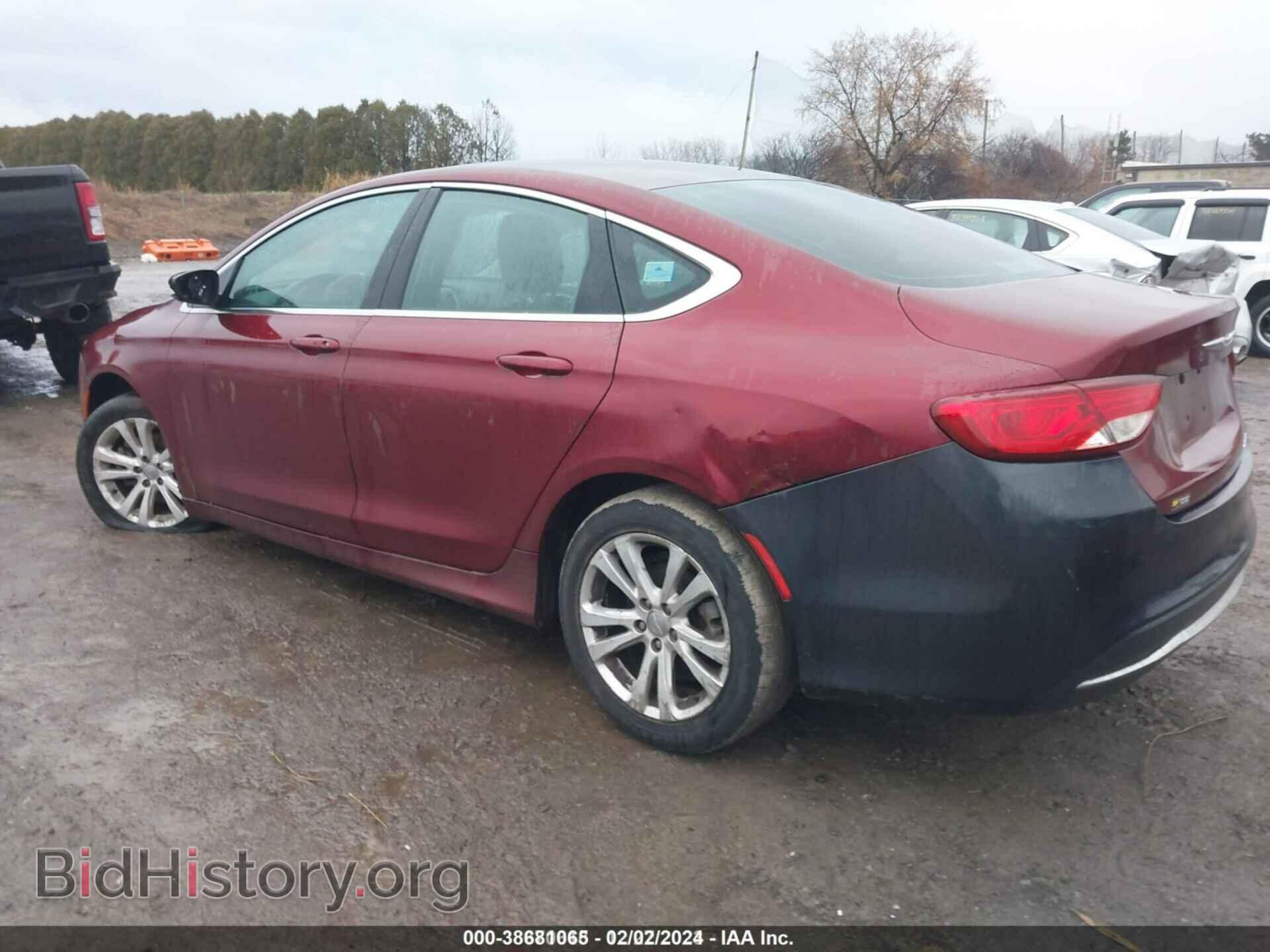 2015 CHRYSLER 200 - VIN: 1C3CCCAB7FN564024 - Фото 3