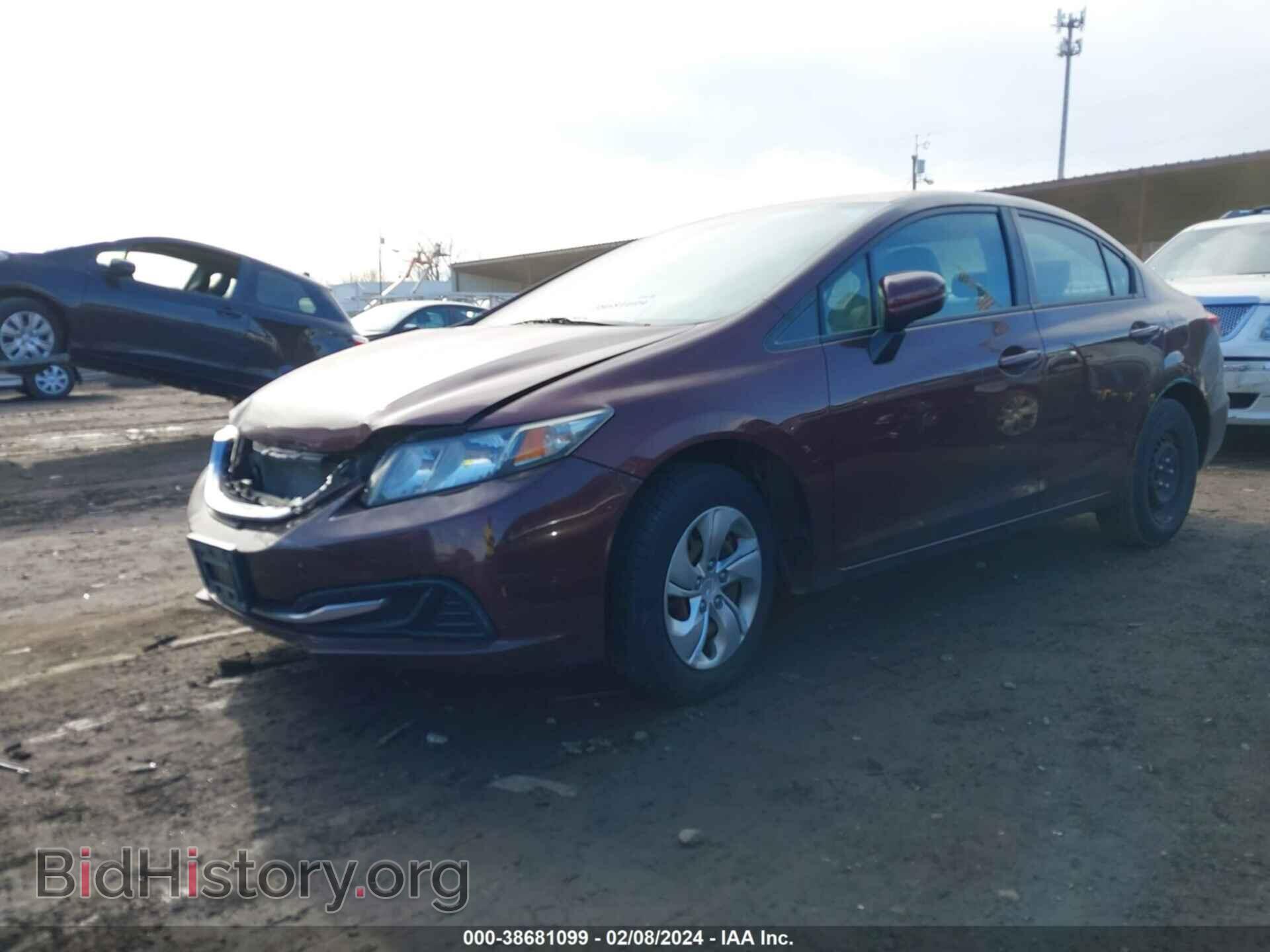 2015 HONDA CIVIC - VIN: 19XFB2F51FE288002 - Фото 2