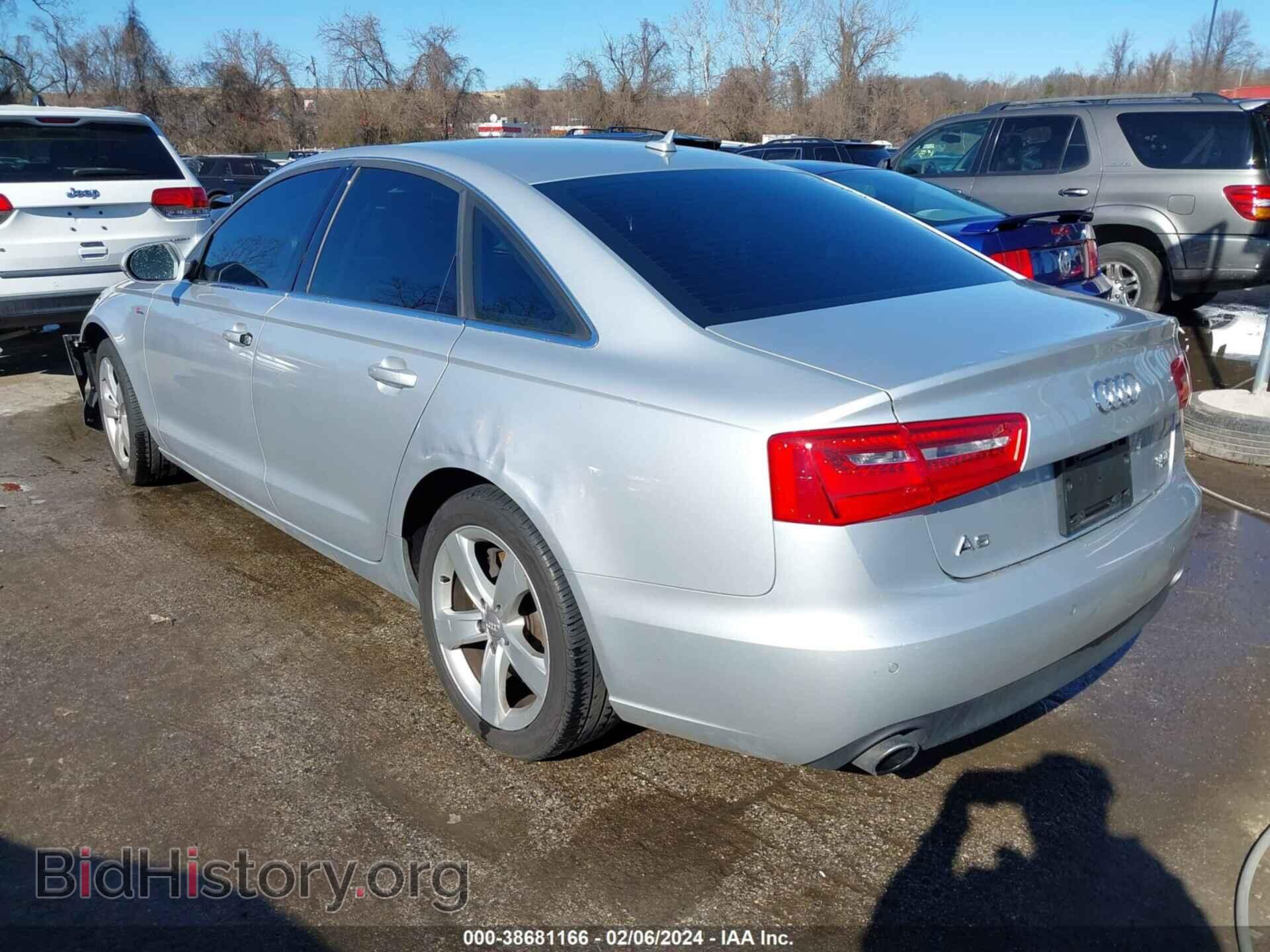 2012 AUDI A6 - VIN: WAUGGAFC1CN039072 - Фото 3