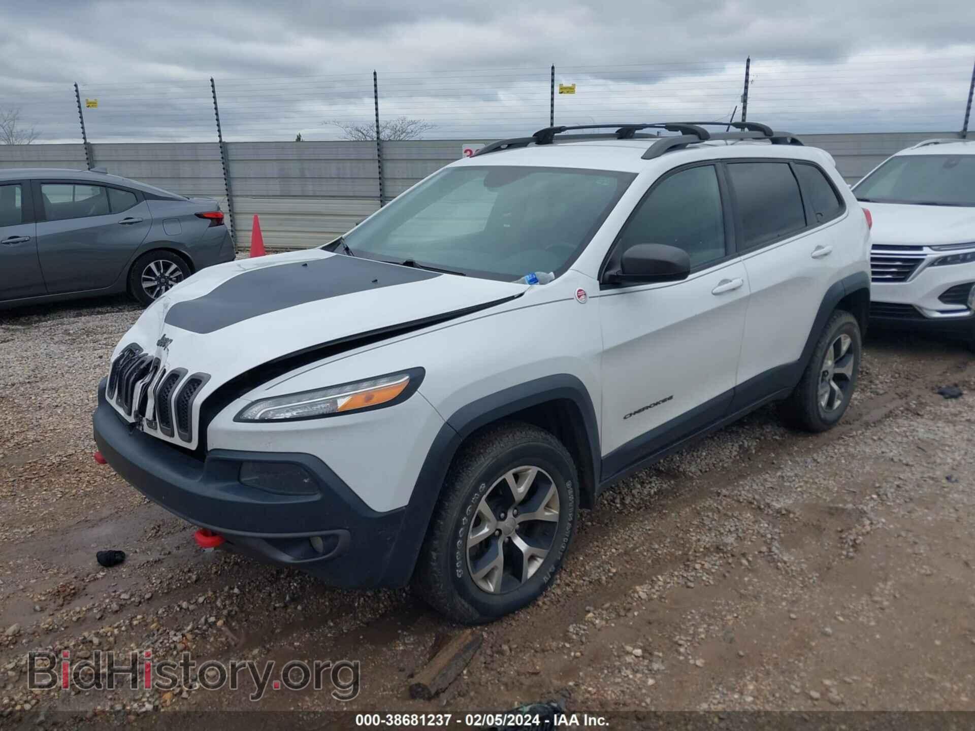 2015 JEEP CHEROKEE - VIN: 1C4PJMBS0FW716632 - Фото 2
