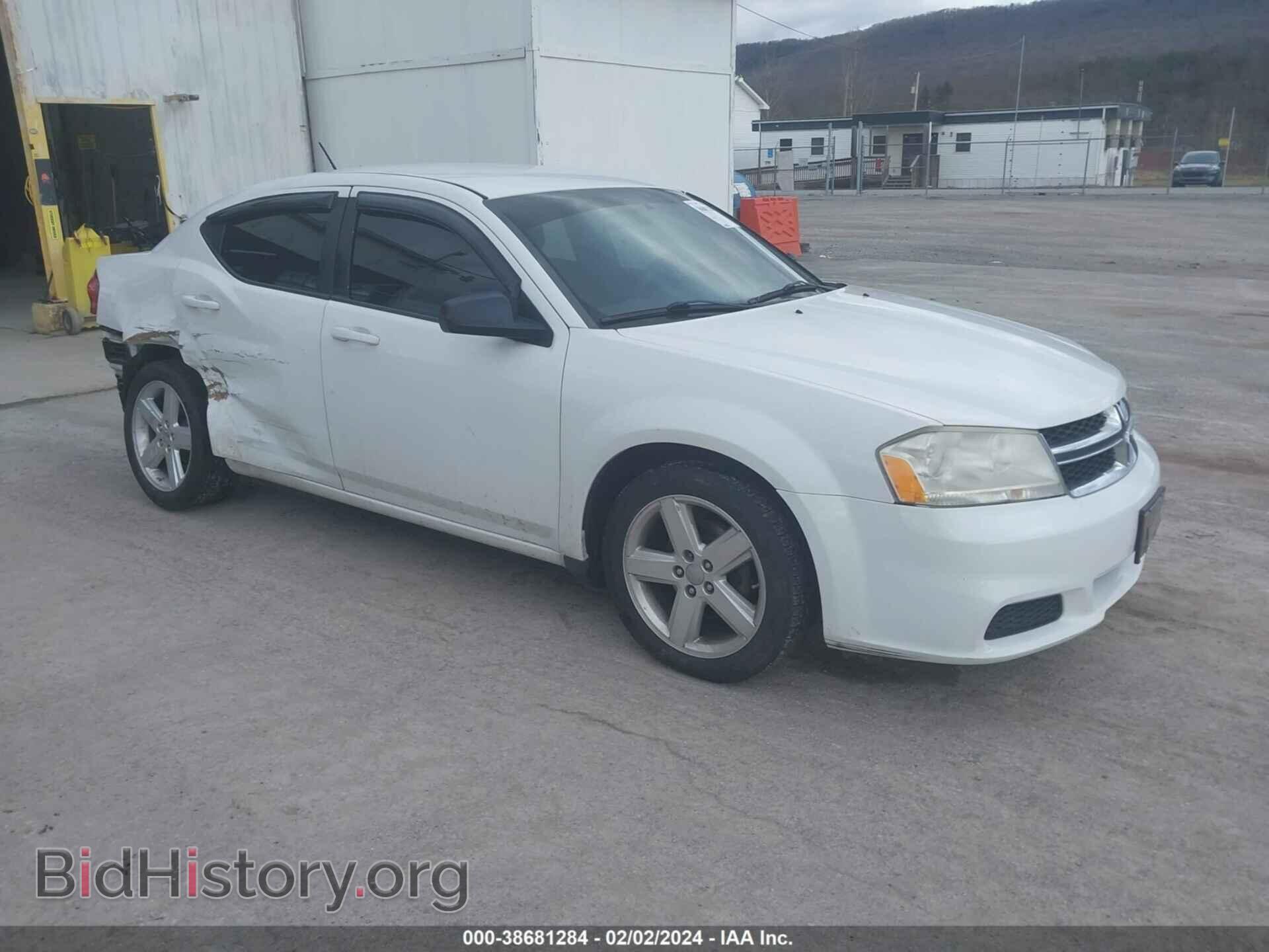 Фотография 1C3CDZAB9DN519499 - DODGE AVENGER 2013